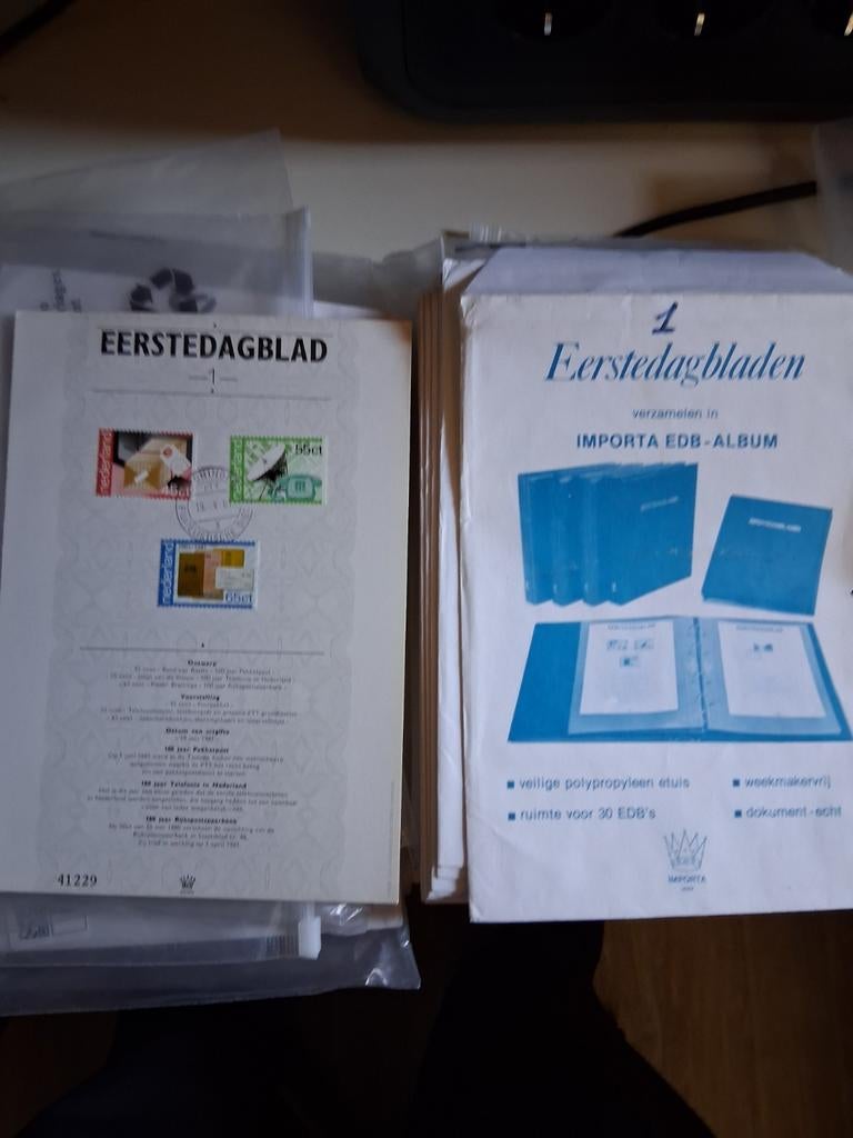 Eerste dagbladen postzegels 1 t/ 115, Ophalen of Verzenden, Verzamelalbum
