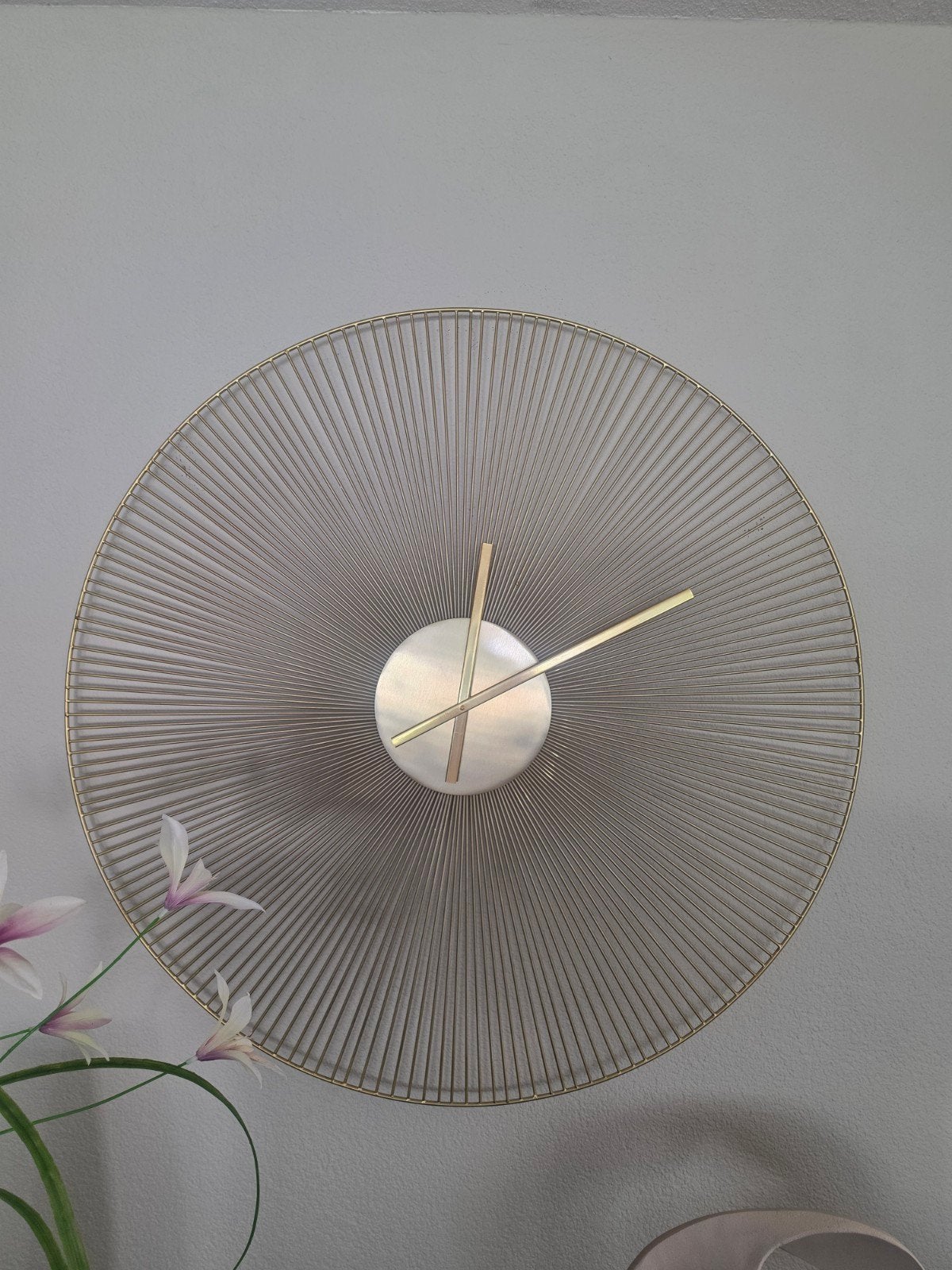 wandklok, Ophalen of Verzenden, Zo goed als nieuw, Wandklok