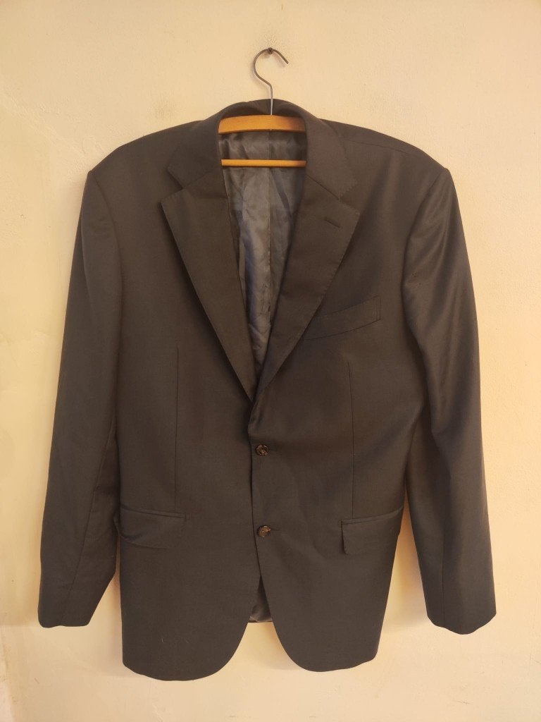 Colbert Suitsupply, Kleding | Heren, Ophalen of Verzenden, Zo goed als nieuw, Maat 52/54 (L), Grijs