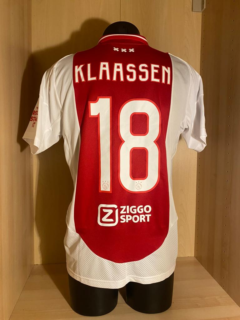Matchworn Ajax shirt Klaassen 2024/25, Ophalen of Verzenden, Ajax, Shirt