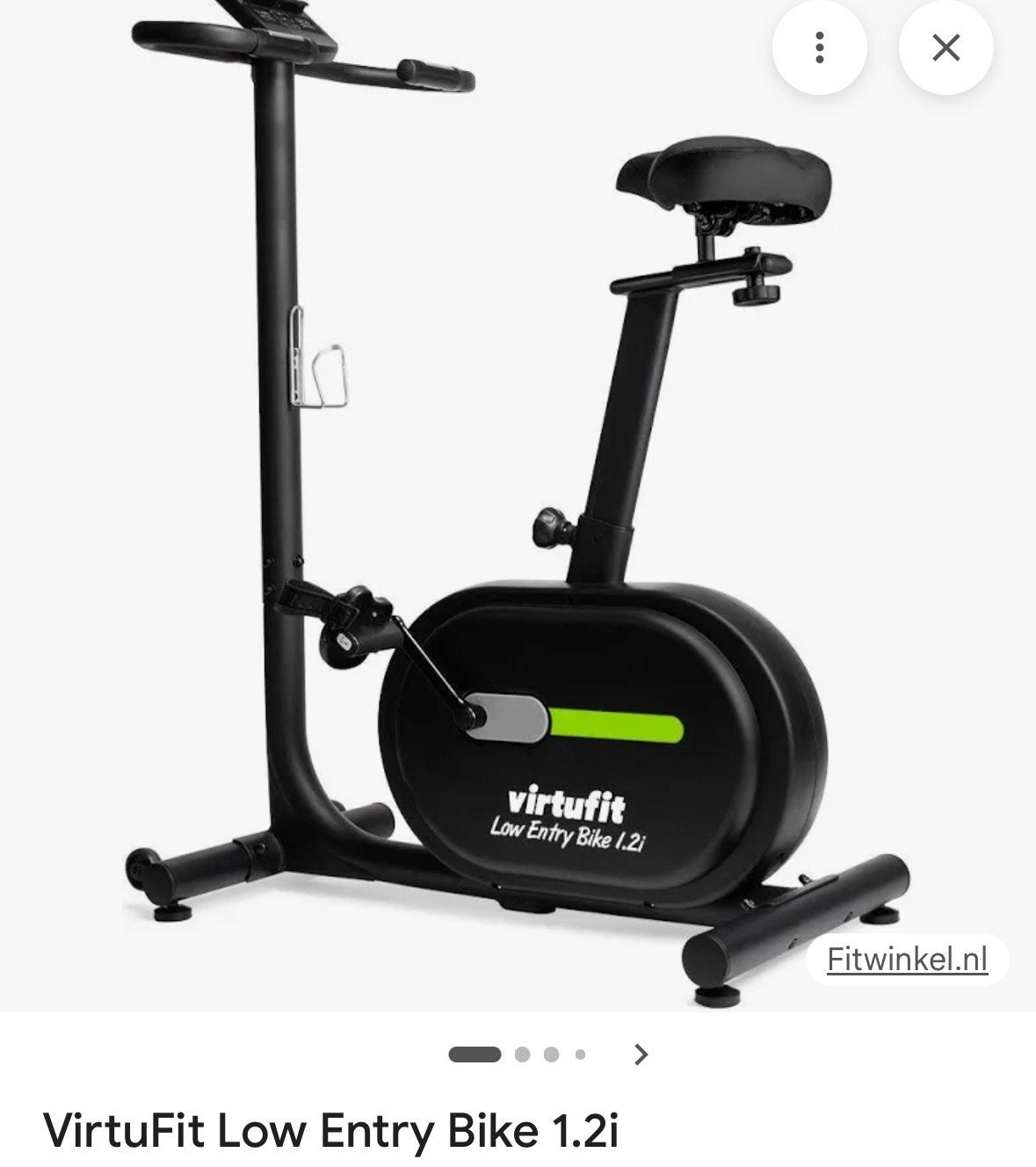 Virtufit lowentry 2.1i hometrainen, Ophalen, Overige materialen, Benen, Zo goed als nieuw