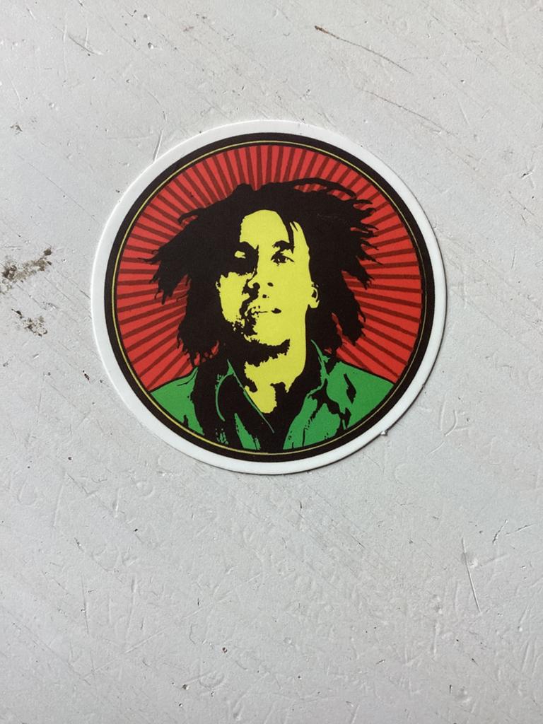 Sticker Bob Marley, Verzenden, Nieuw