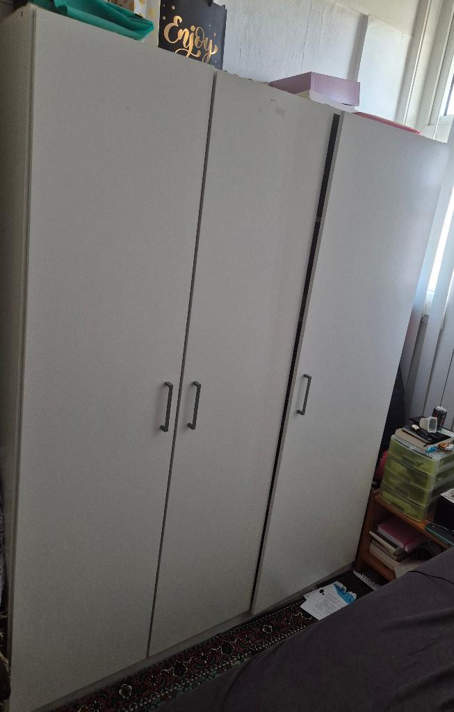 Kledingkast van Ikea, Ophalen, Gebruikt, 150 tot 200 cm, 25 tot 50 cm