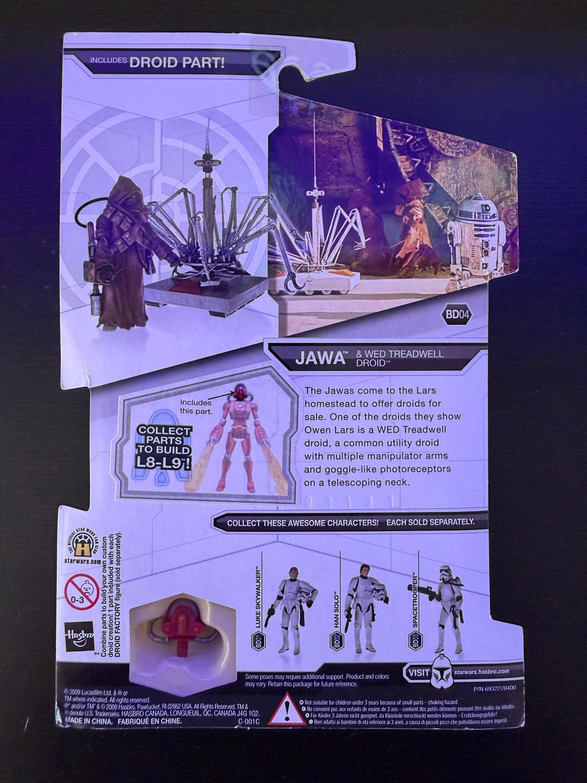 Star Wars Legacy Collection Jawa & WED Treadwell Droid MOC, Ophalen of Verzenden, Nieuw, Actiefiguurtje