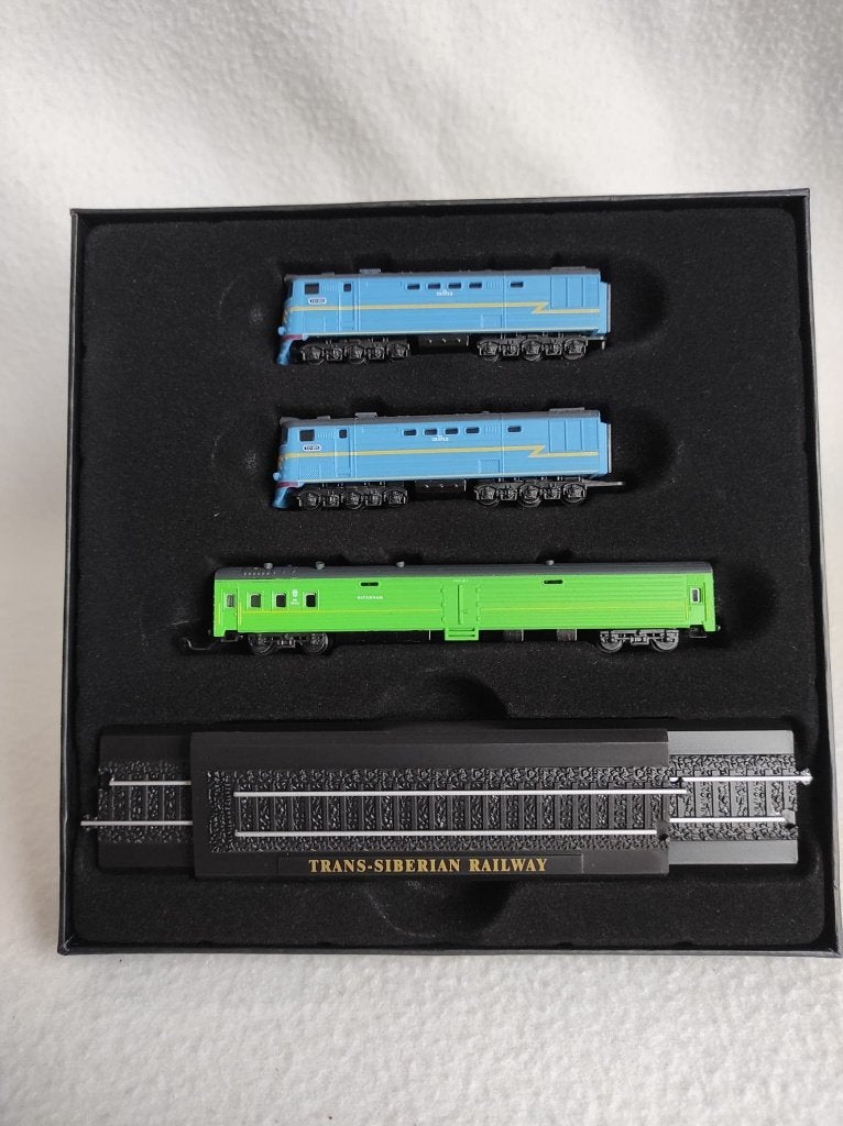 Atlas Minitrains 1/220 FRANS-SEBERIAN RAILWAY, Ophalen of Verzenden, Nieuw, Trein, Overige typen