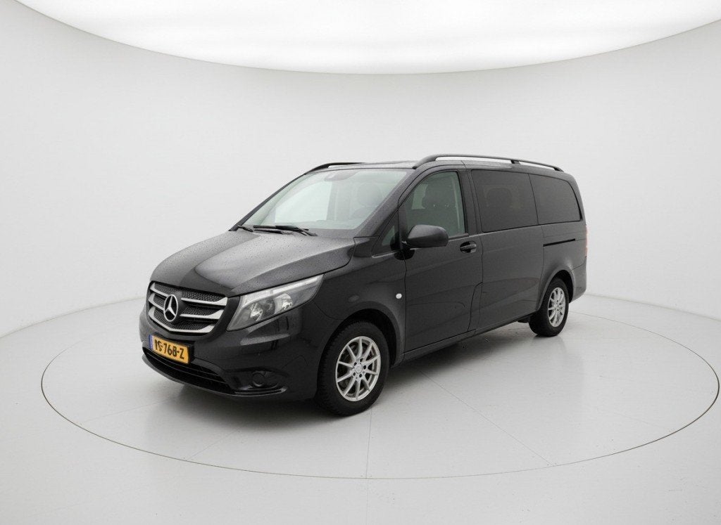 Mercedes-benz VITO 114 CDI LANG DC, Auto's, Bestelauto's, Automaat, 136 pk, 4 cilinders, Zwart