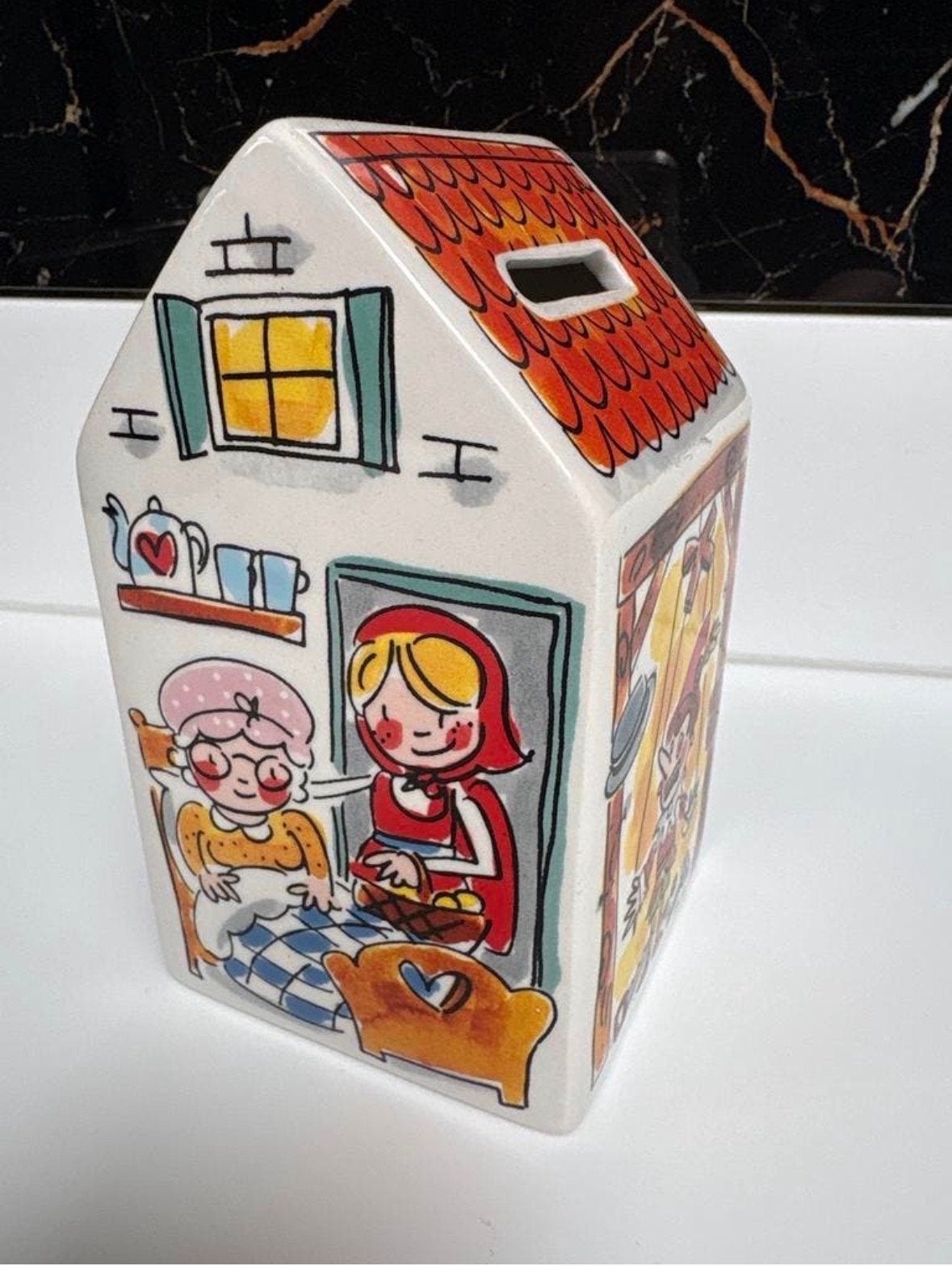 Blond Amsterdam Efteling Spaarhuis / Spaarpot - Nieuw, Ophalen of Verzenden, Nieuw