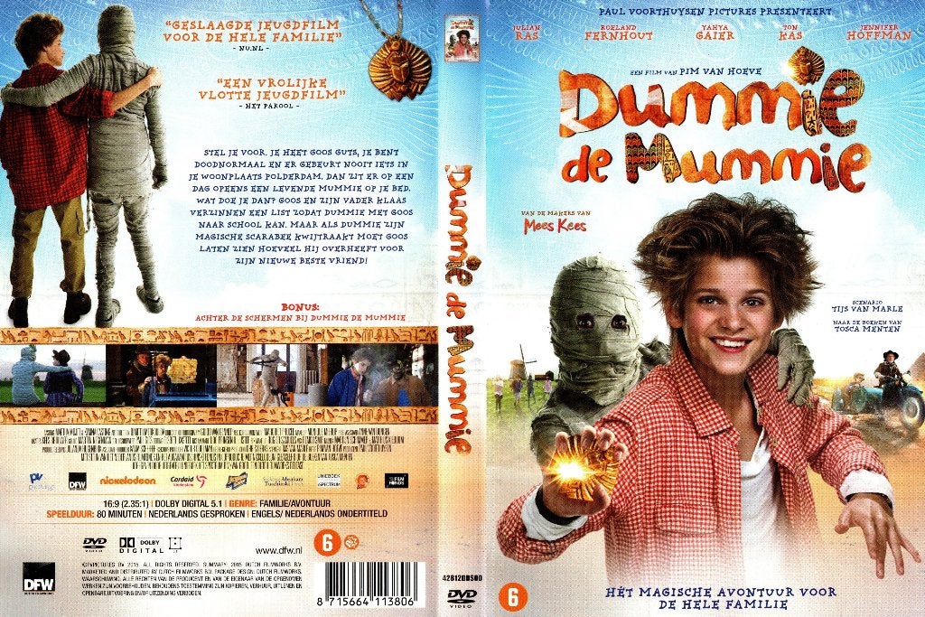 Dummie de mummie, Vanaf 6 jaar, Ophalen of Verzenden, Zo goed als nieuw