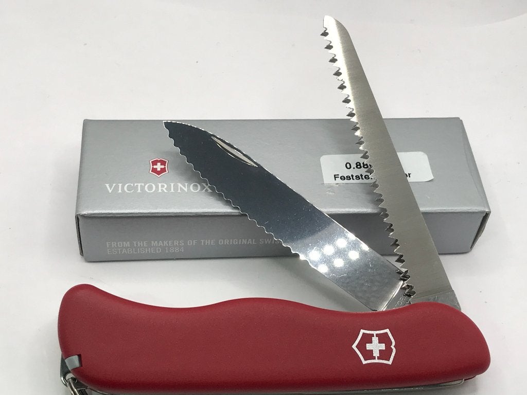 RARE Victorinox Lockblade Knife 111mm Serrated blade backloc, Ophalen of Verzenden, Nieuw