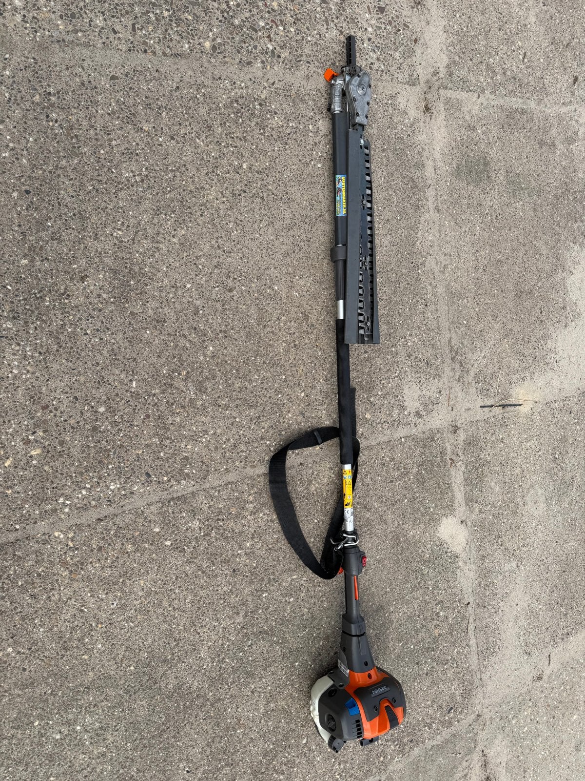 Husqvarna heggenschaar op steel - Benzine 325heab, Tuin en Terras, Heggenscharen, Ophalen, Gebruikt, Benzine