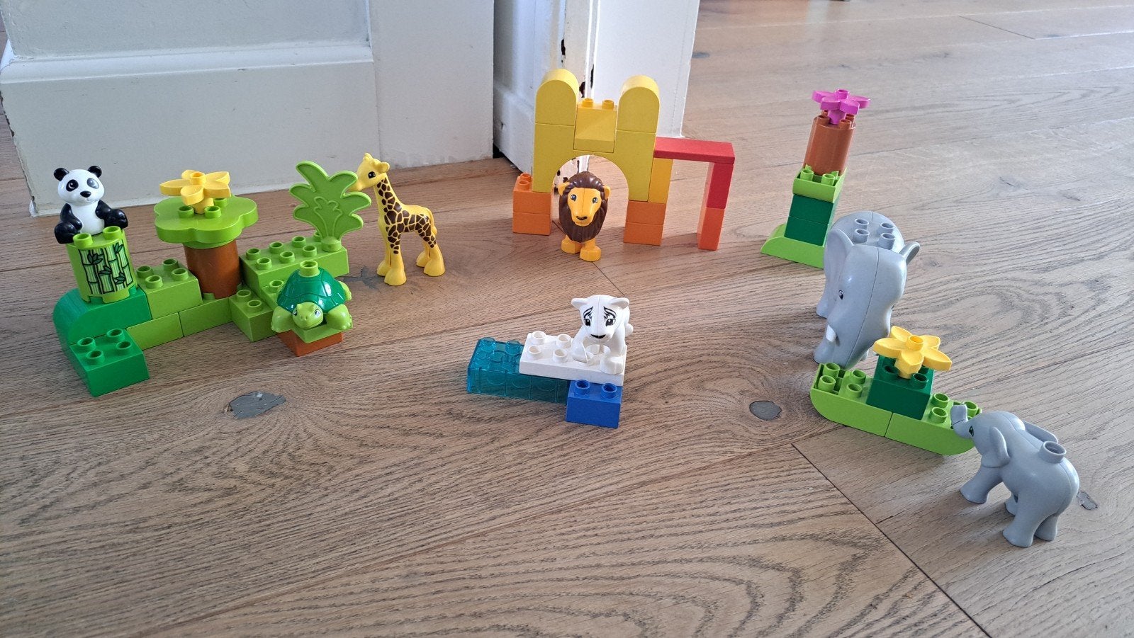 Duplo Dierentuinset Wilde Dieren, Ophalen of Verzenden, Zo goed als nieuw
