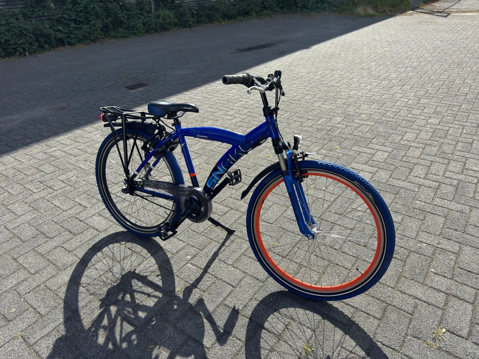 Mooie Batavus Snake 26” Blauw/Oranje, Fietsen en Brommers, Fietsen | Jongens, 26 inch of meer, Gebruikt, Velgrem, Versnellingen