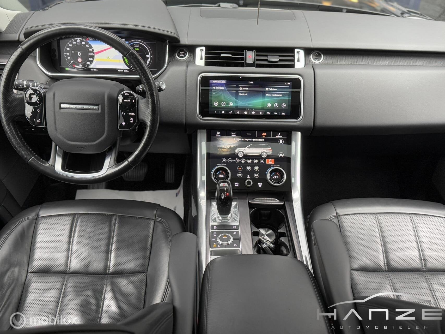 Land Rover Range Rover Sport 2.0 P400e HSE|NAP|360*|HUD|Pano, Auto's, Automaat, 4 cilinders, 2500 kg, Zwart