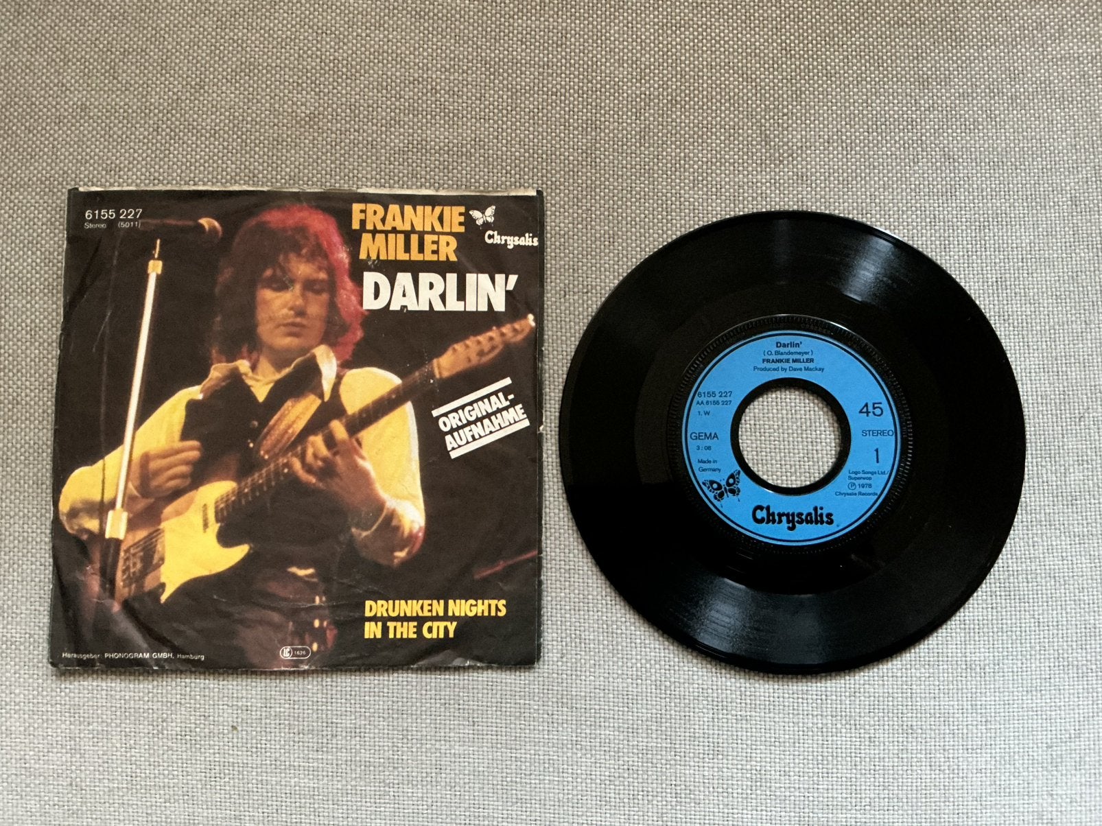 Frankie Miller single vinyl. Darlin., Ophalen of Verzenden, Gebruikt, Pop