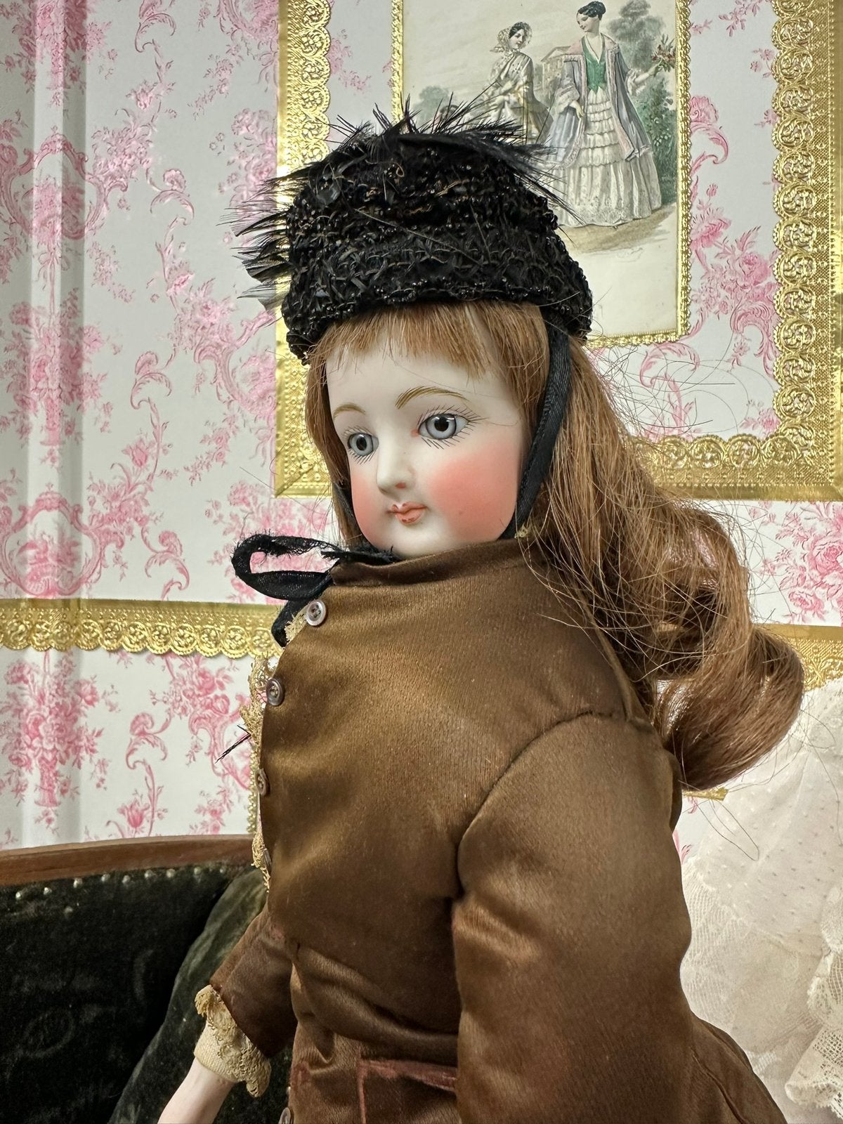 Antieke fashion doll, Gaultier met Gesland lichaam, Ophalen of Verzenden