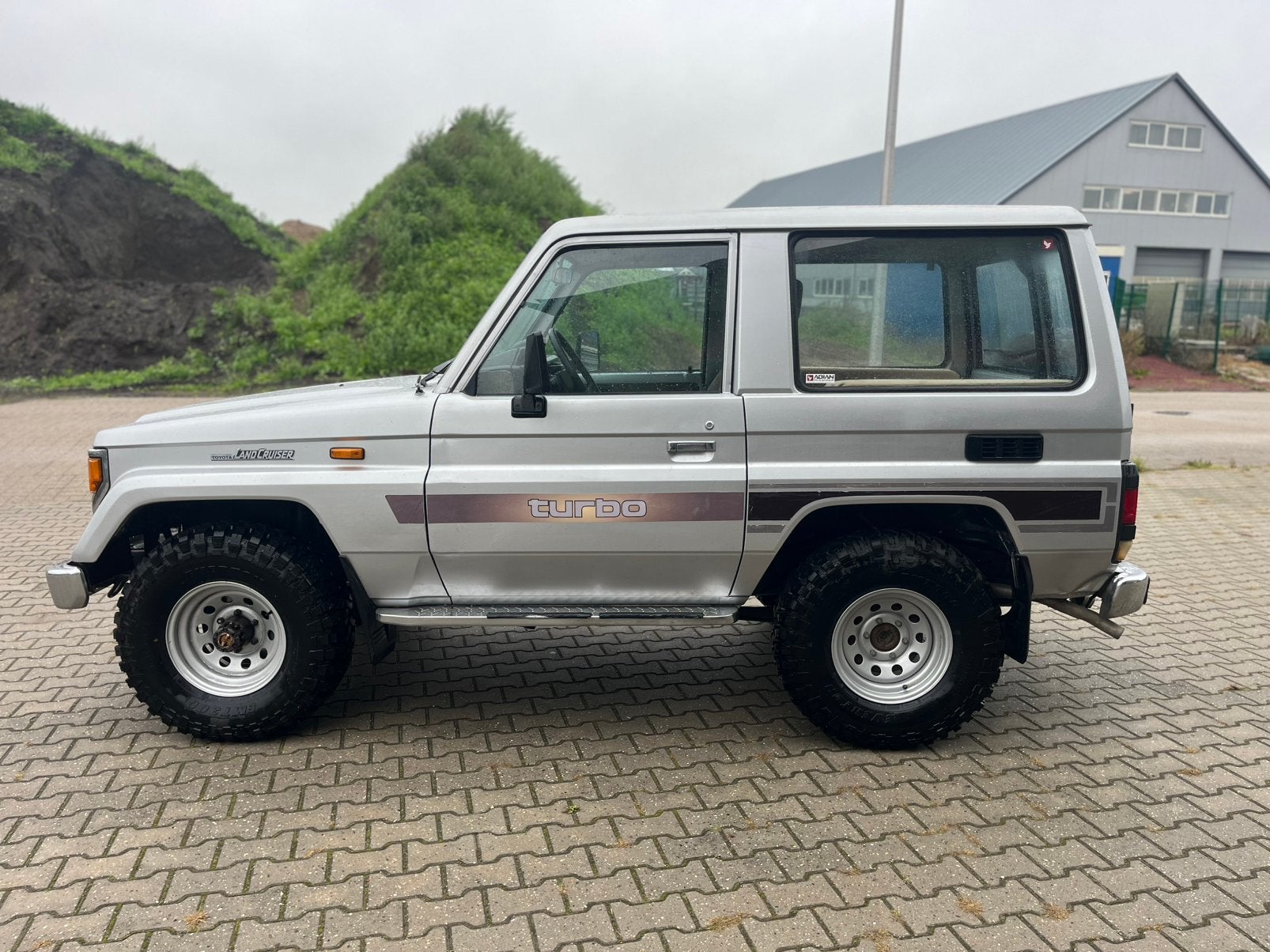 toyota landcruiser lj70 2.4TD 1987, Auto's, Automaat, Achterwielaandrijving, Zwart, Chrysler