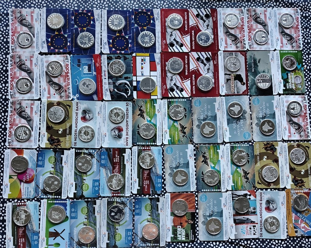 50 coincard BU Nederland, Ophalen of Verzenden, Koningin Beatrix, Euro's