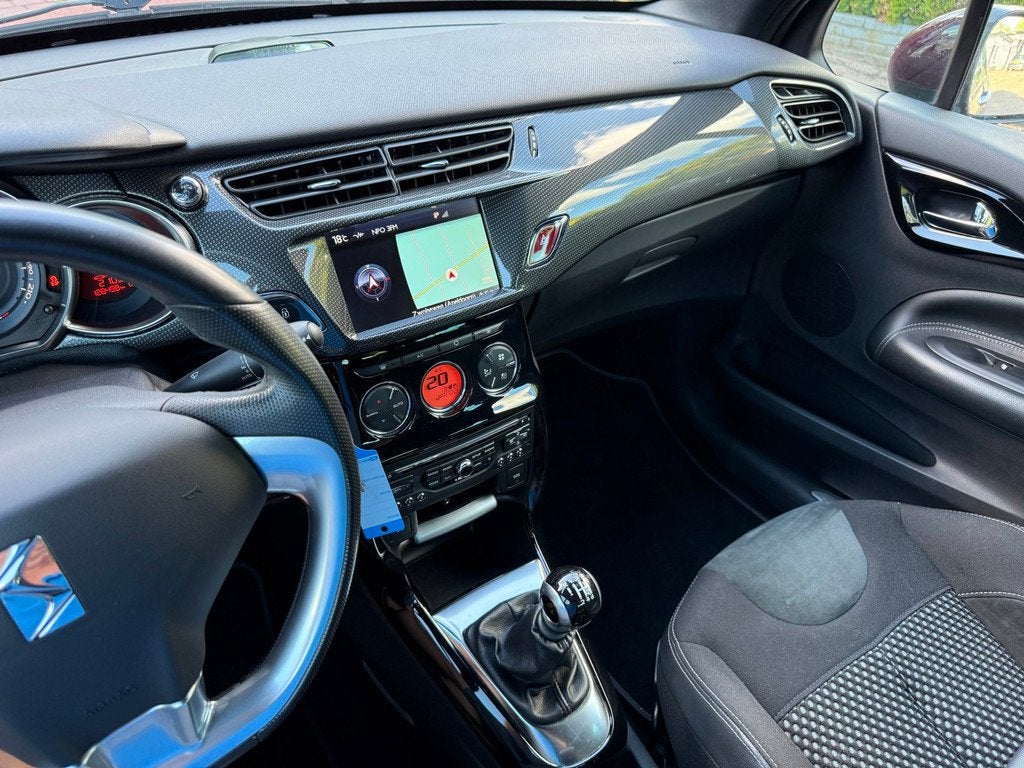 Citroen DS3 1.6 THP Ultra Prestige ECC CRUISE NAVI LMV PDC, Auto's, Citroën, Voorwielaandrijving, Euro 5, Gebruikt, Alcantara