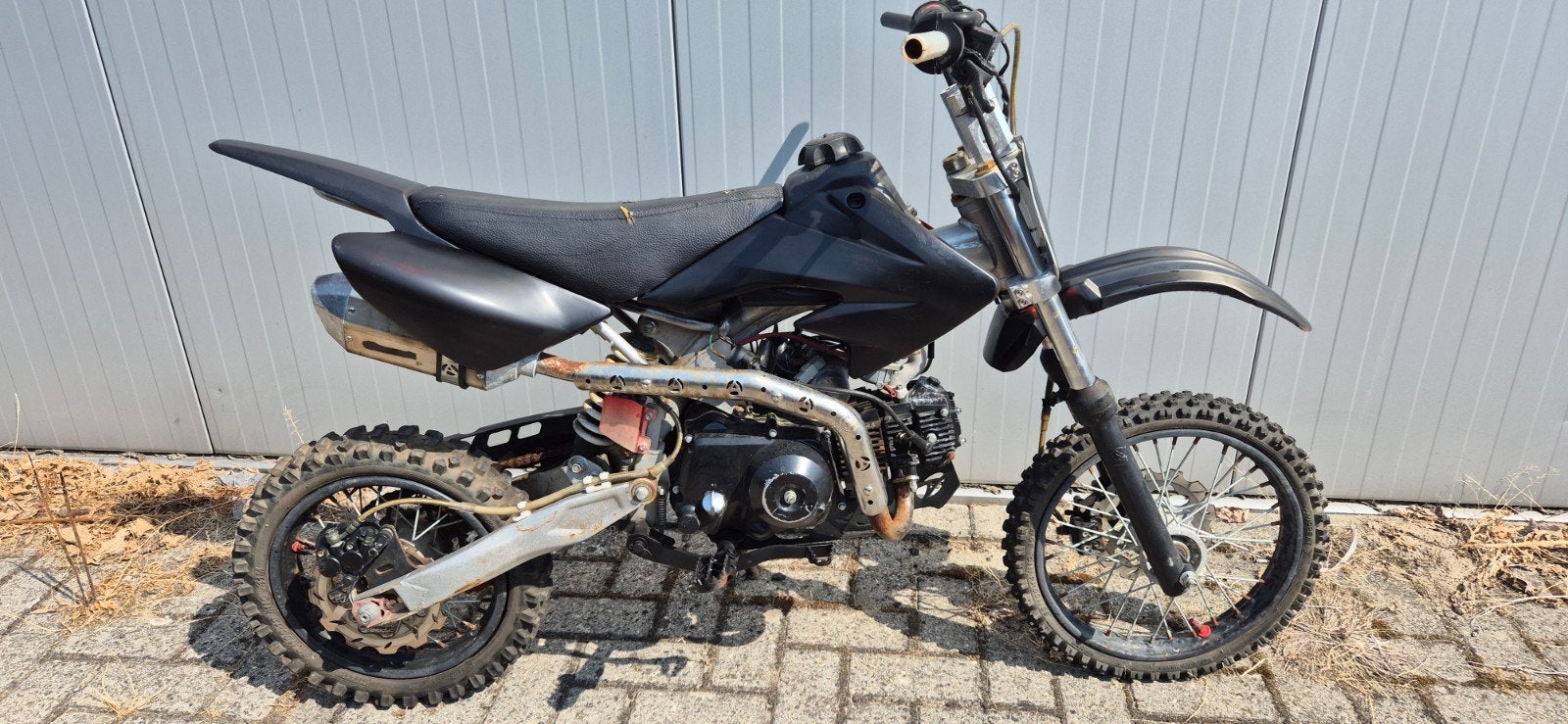 Pitbike Crossmotor 125cc, Fietsen en Brommers, Minibikes, Midibikes en Pitbikes, Ophalen, Pitbike