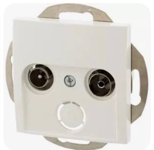 Berker radio/tv stopcontact, Ophalen, Nieuw, Apparatuur