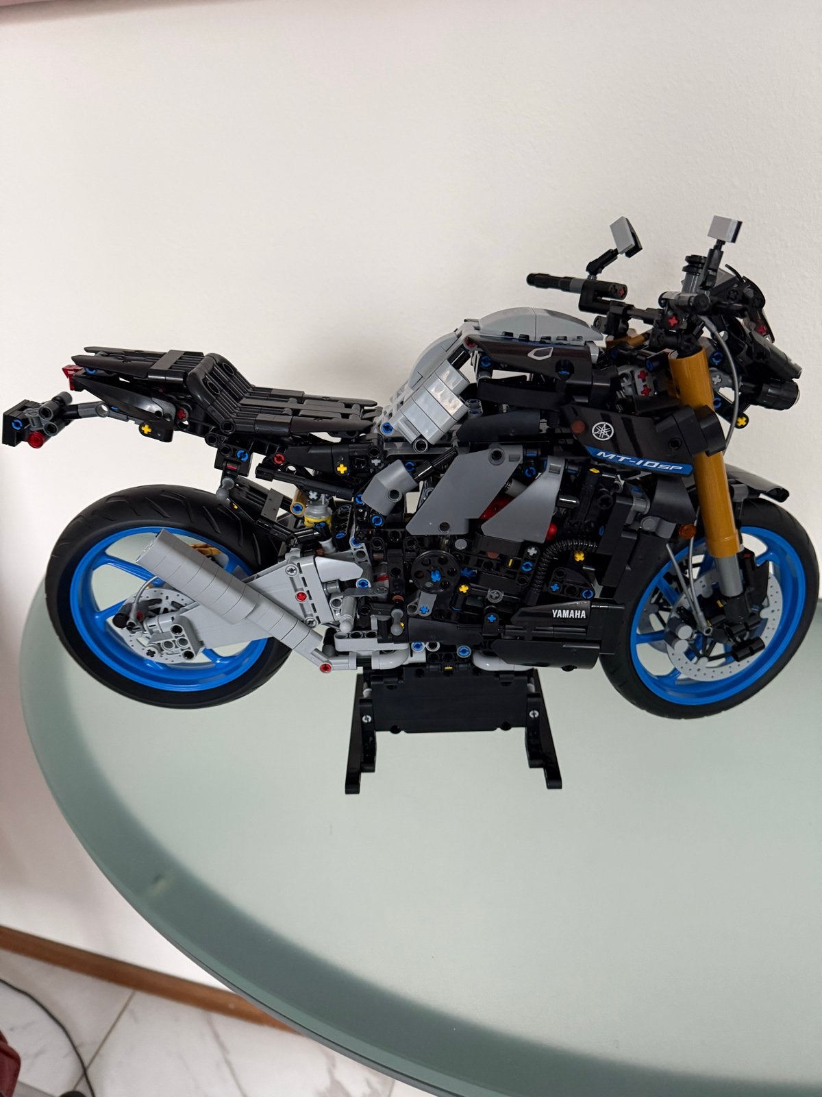 Lego Technic Yamaha MT-10 SP Motorfiets Model 42159, Ophalen, Zo goed als nieuw