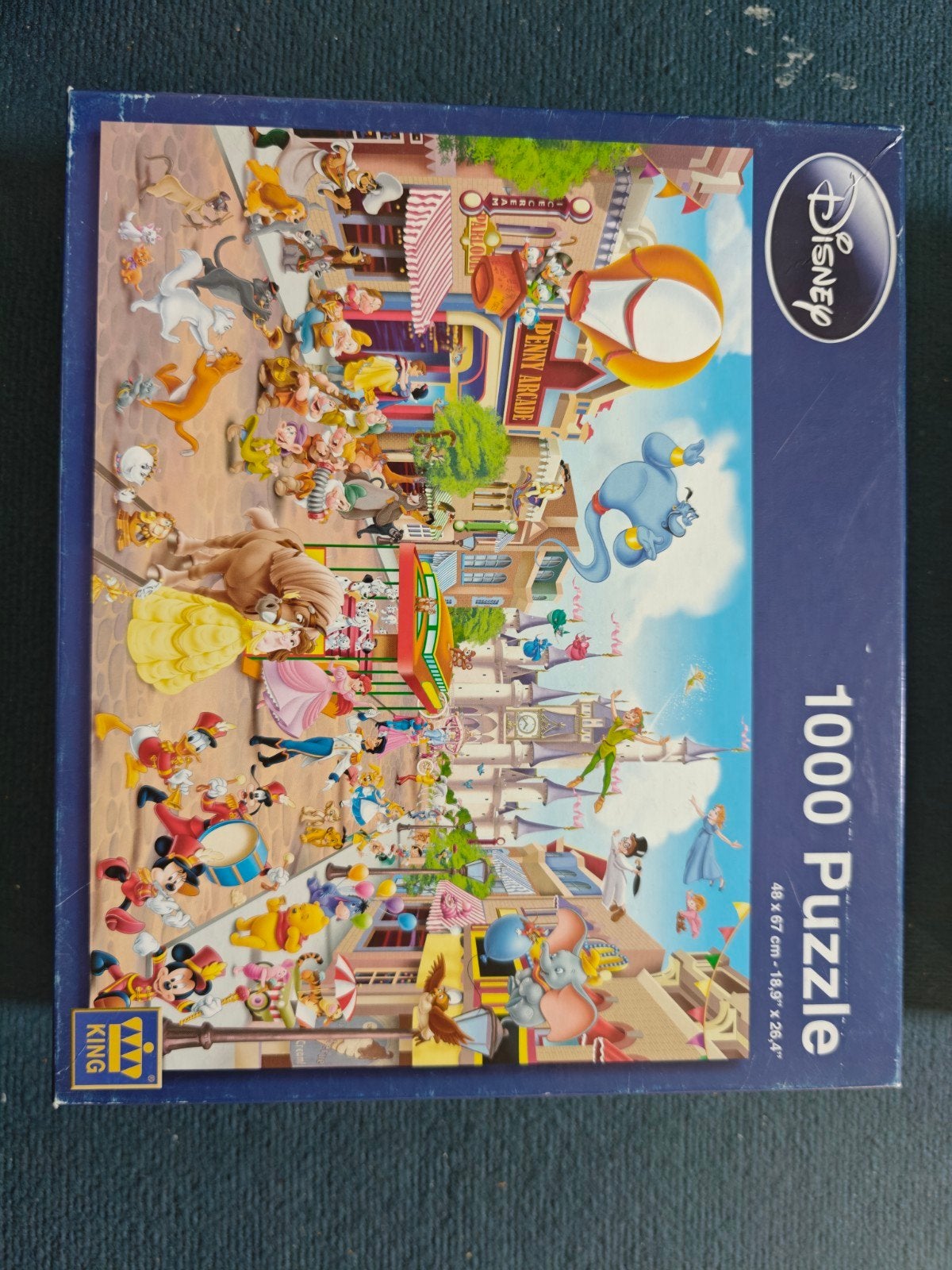 Disney 1000 stukjes puzzel - King, Ophalen of Verzenden