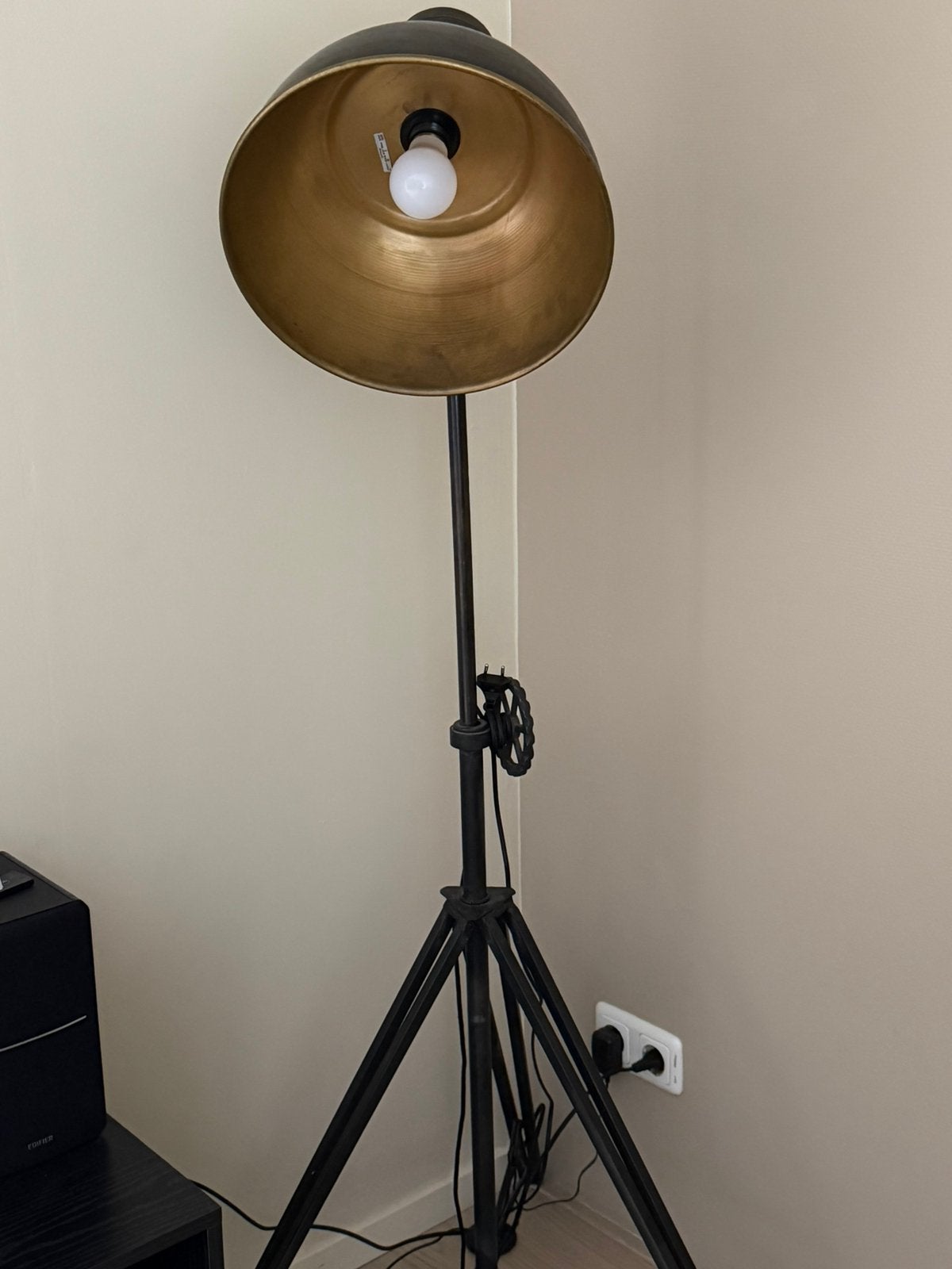 Light & Living vloerlamp, Huis en Inrichting, Lampen | Vloerlampen, Ophalen, Zo goed als nieuw, 150 tot 200 cm