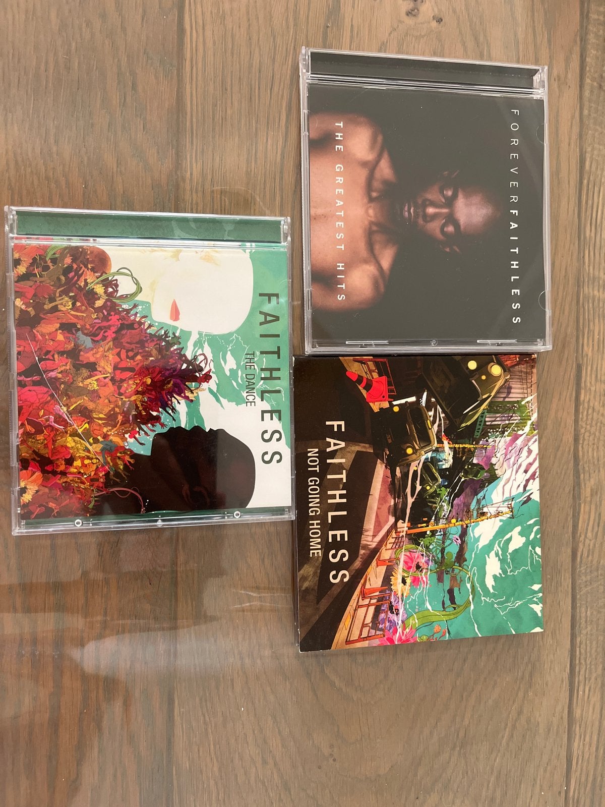 Faithless CD's: The Dance, Forever Faithless, Not Going Home, Gebruikt, Ophalen of Verzenden, Elektronisch, Inclusief doosje