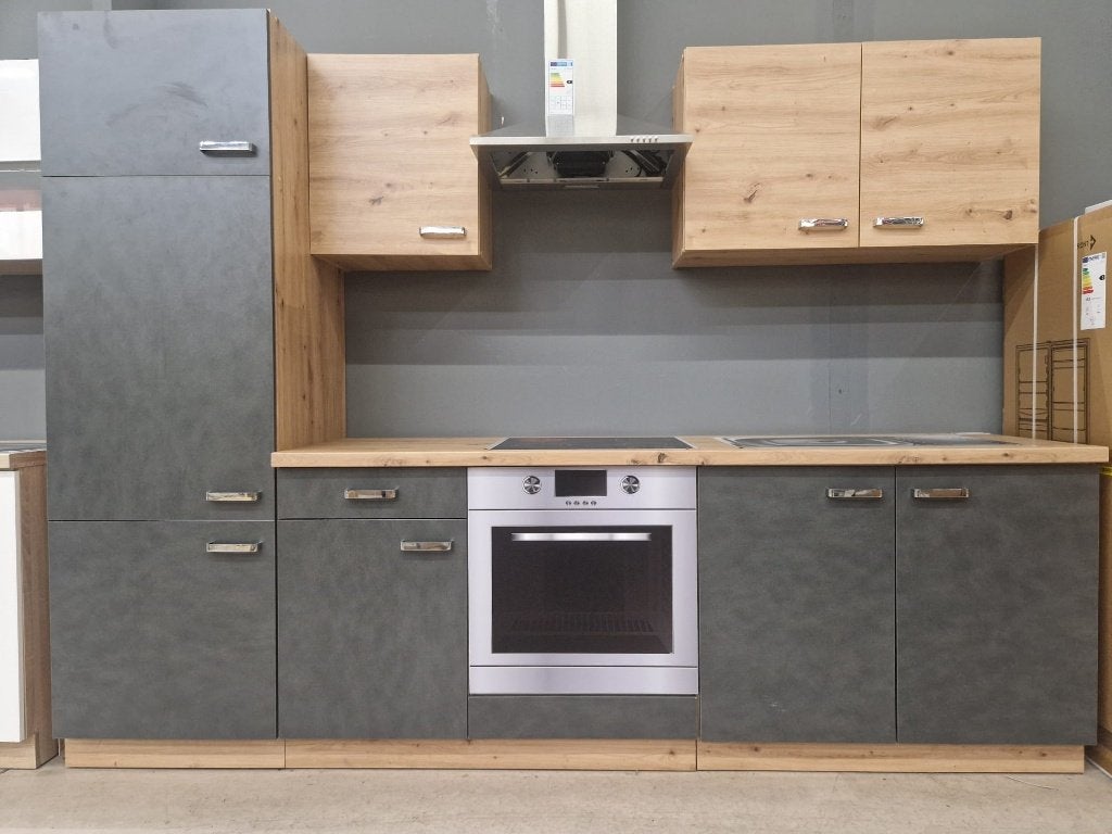 keuken nieuw 270 cm beste deal beste prijs, Overige materialen, Bruin, Nieuw, Enkelwandige keuken