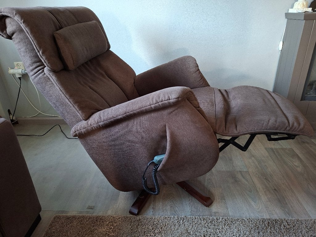 relax stoel, Ophalen, Minder dan 75 cm, Zo goed als nieuw, Stof