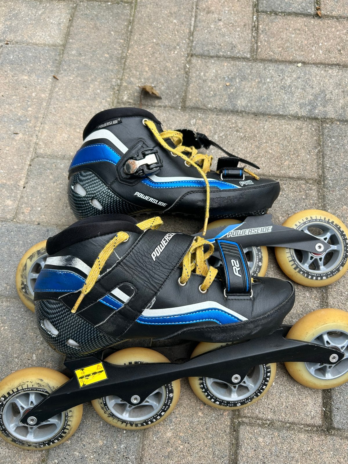 Powerslide Inline Skates Maat 40, Ophalen, Gebruikt, Inline skates 4 wielen, Powerslide