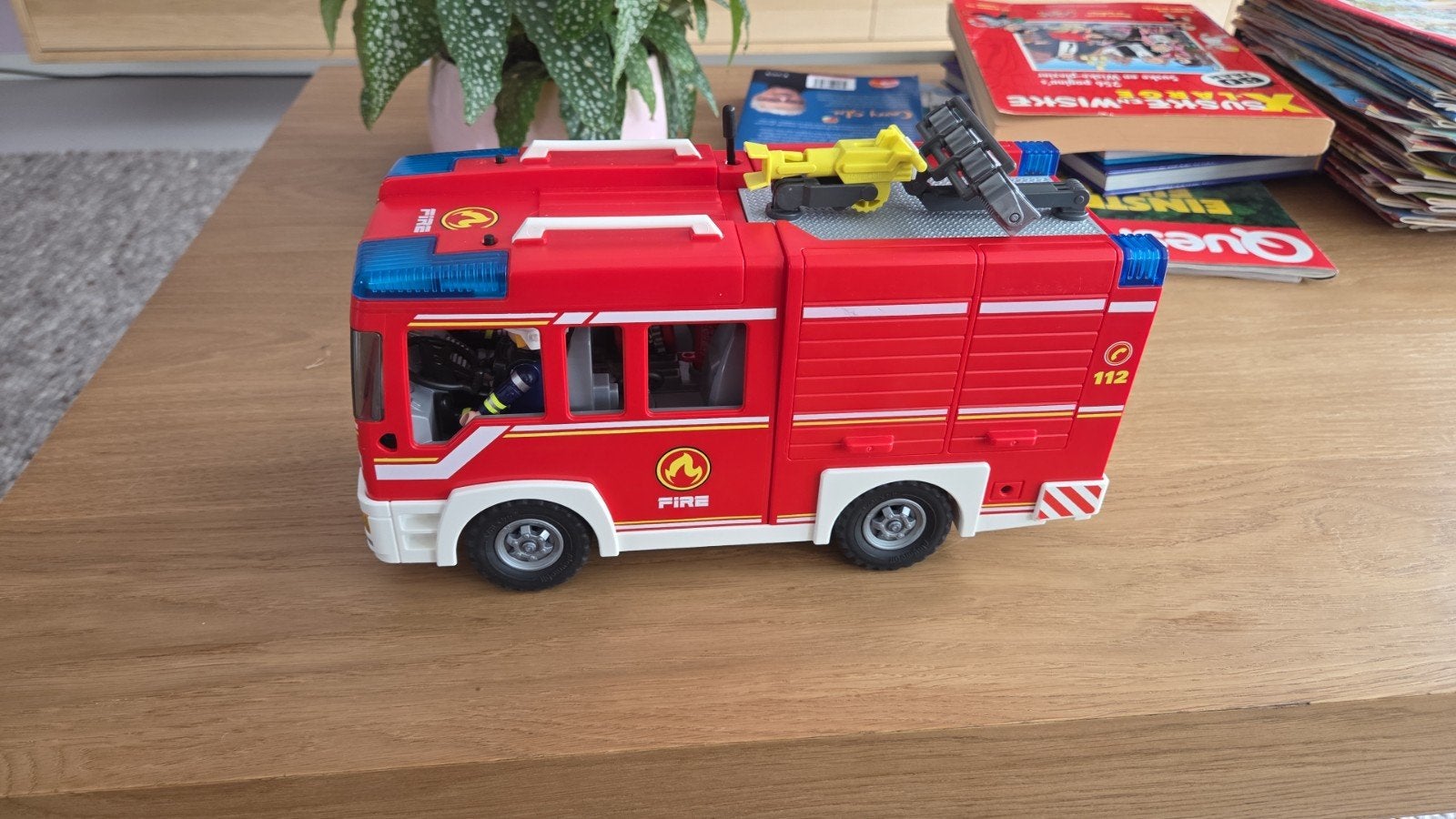 Playmobil 9464 City Action Brandweer Pompwagen, Kinderen en Baby's, Speelgoed | Playmobil, Complete set, Voertuig, Ophalen of Verzenden