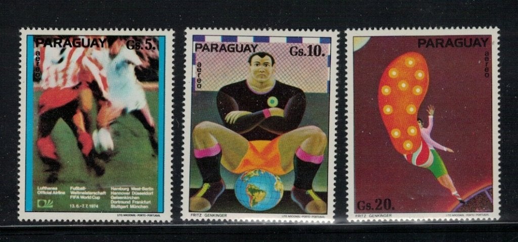 D438 Paraguay 2532/34 postfris Sport, Postzegels en Munten, Postzegels | Thematische zegels, Verzenden, Postfris, Sport