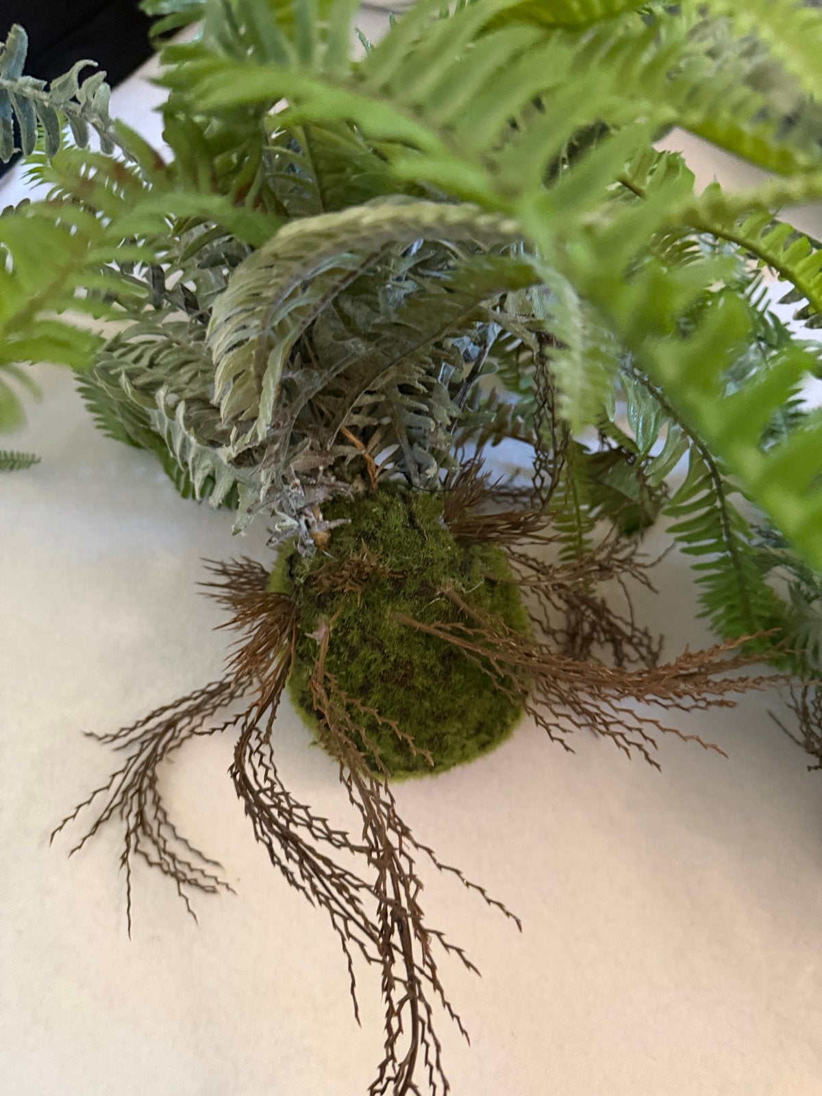 8x Hoogwaardige Imitatie Varen - Nieuwstaat, Binnen, Groen, Kunstplant, Nieuw