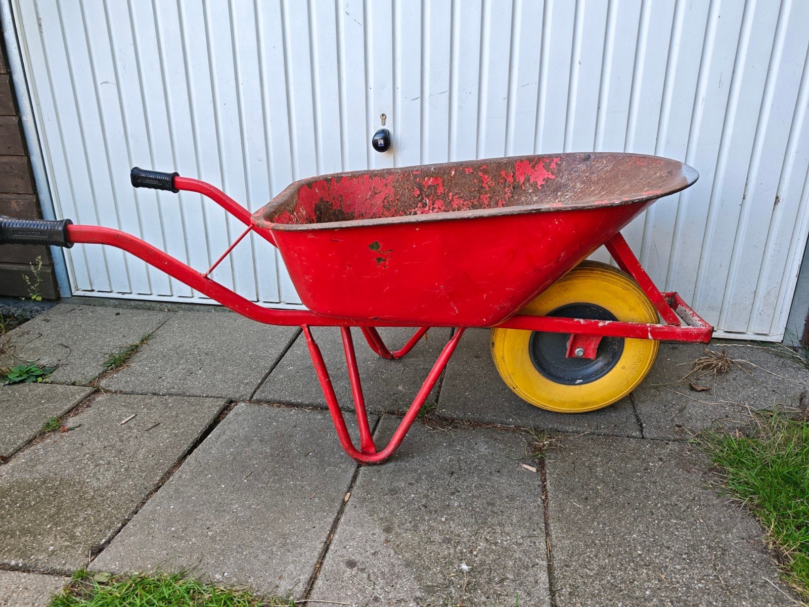 Stevige Kelfort Kruiwagen met Anti-lek Band, Ophalen, Kelfort, Handmatig, Gebruikt