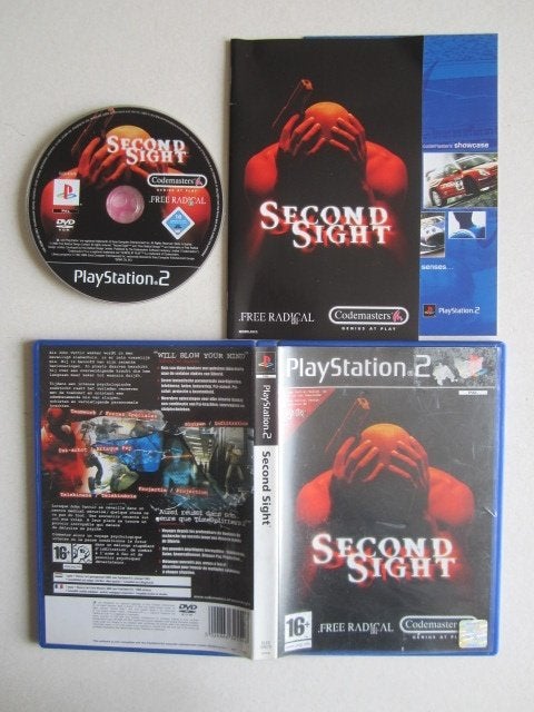 Second Sight PS2 Playstation 2 , Spelcomputers en Games, Games | Sony PlayStation 2, Avontuur en Actie, 1 speler, Ophalen of Verzenden