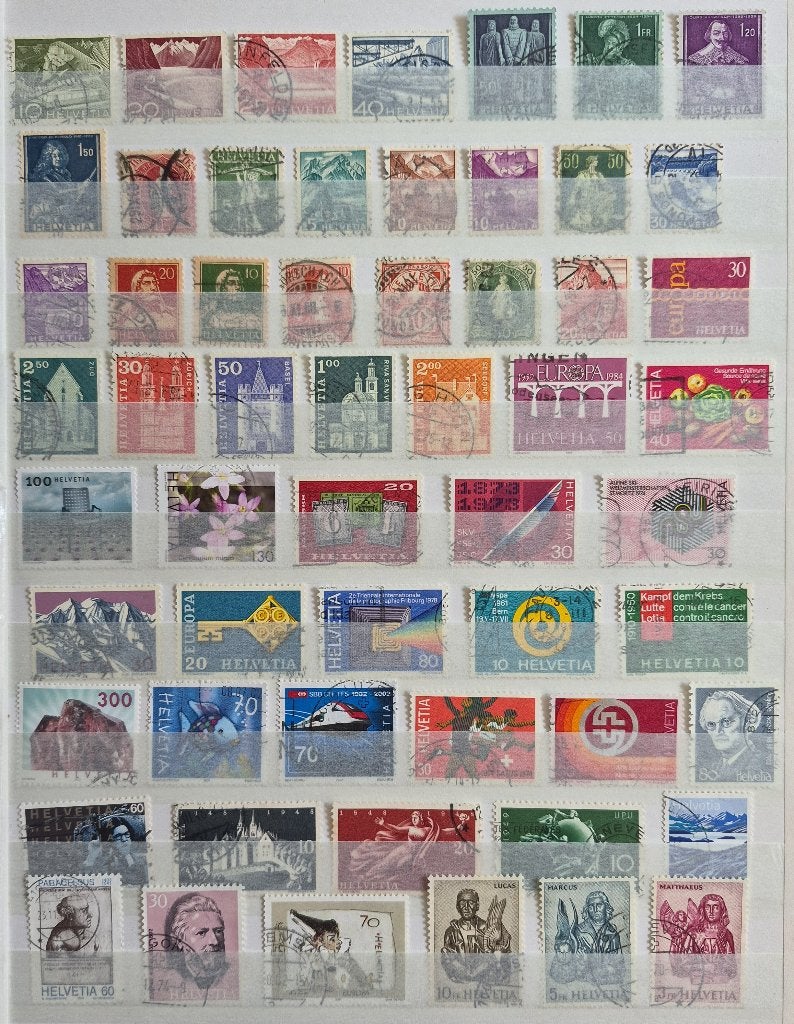 POSTZEGELS ZWITSERLAND GESTEMPELD, Postzegels en Munten, Postzegels | Europa | Zwitserland, Verzenden, Gestempeld