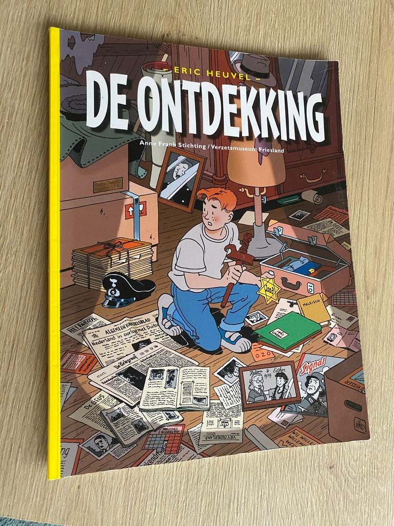 De Ontdekking - Eric Heuvel stripboek, Eén stripboek, Ophalen of Verzenden, Gelezen