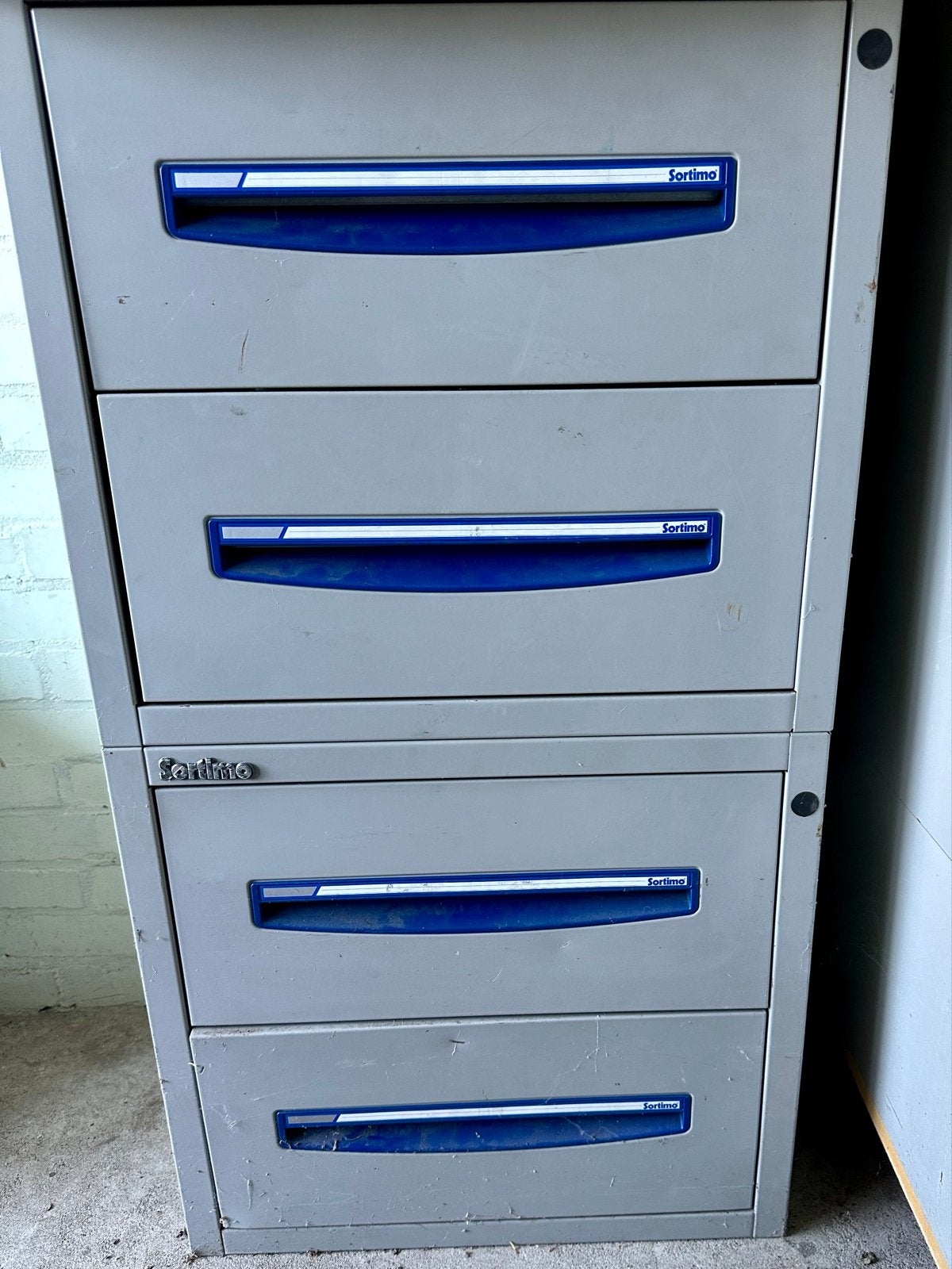 Sortimo Archiefkast met 4 Lades - Gebruikt, Ophalen, Gebruikt