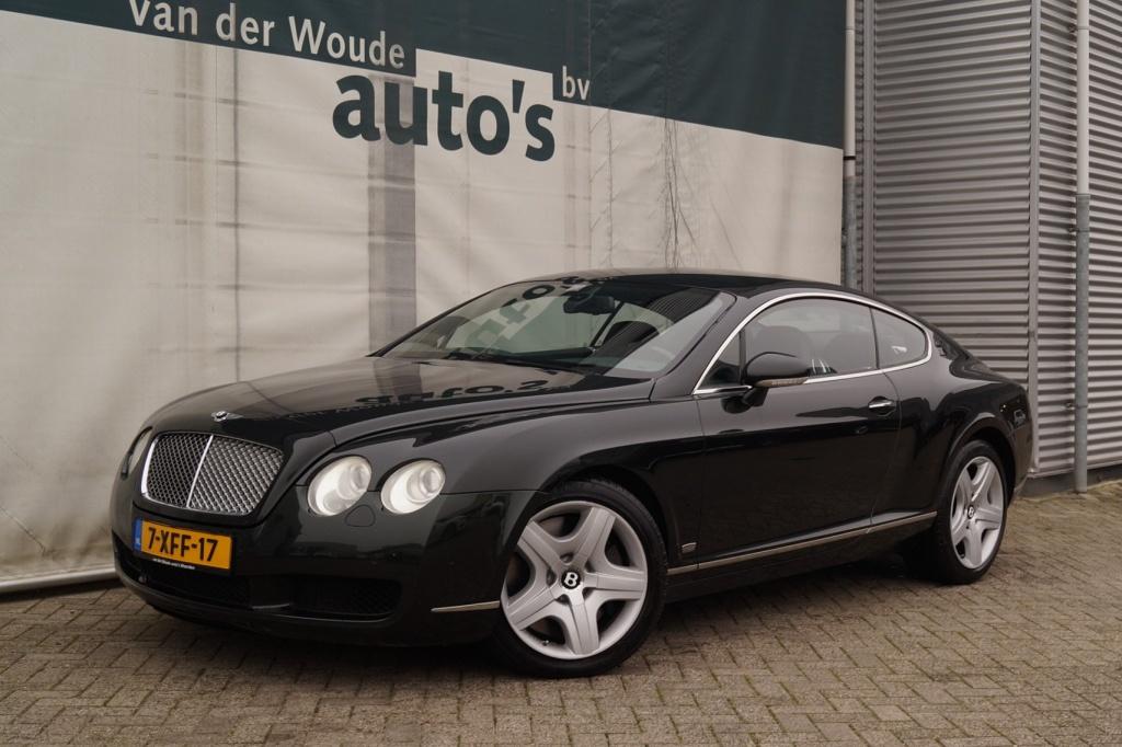 Bentley Continental GT 6.0 W12 560pk Mulliner -LEER-NAVI-ECC, Automaat, Stoelverwarming, Gebruikt, 12 cilinders