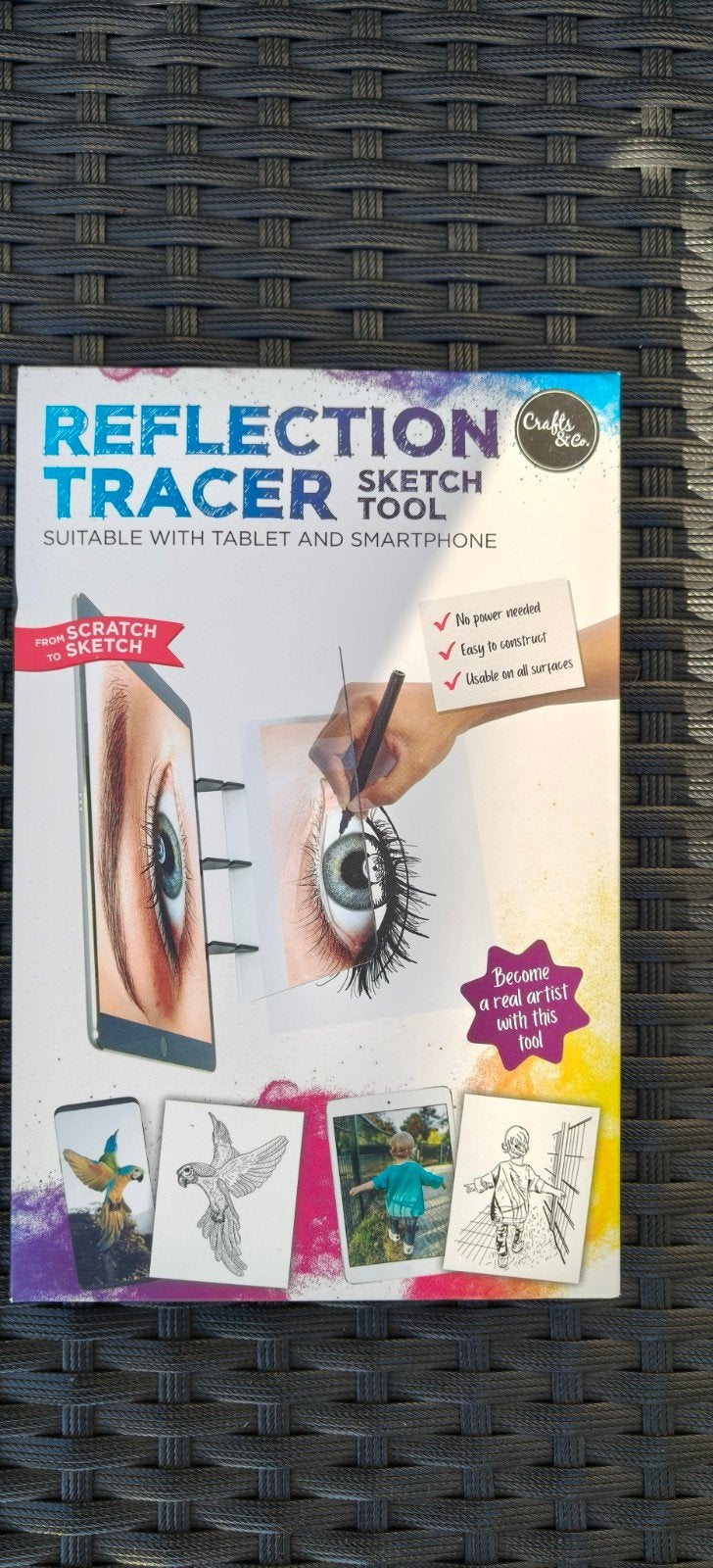 Reflection tracer sketch tool, Ophalen