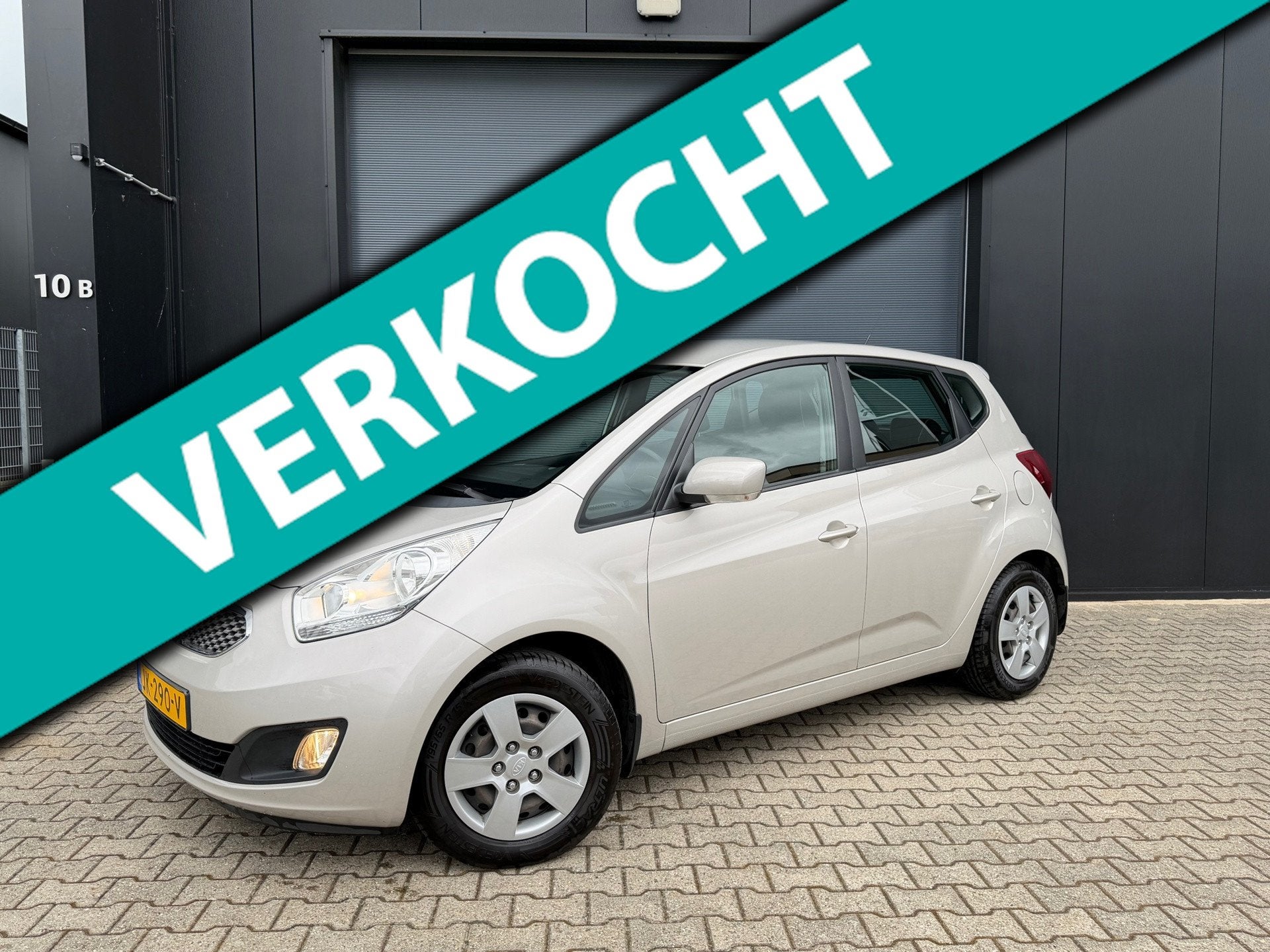 Kia Venga 1.4 CVVT Cruise control, Airco, lage kilometerstan, Auto's, Voorwielaandrijving, Euro 5, Stof, Gebruikt