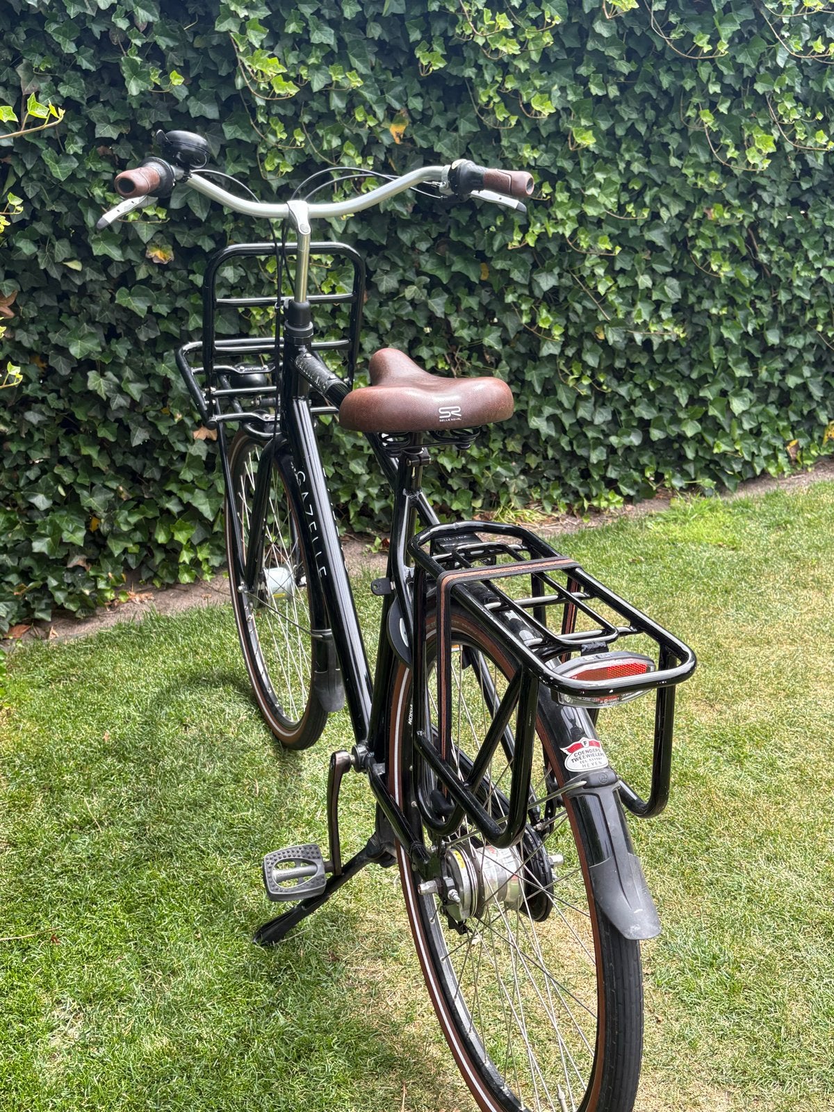 Zwarte heren Gazelle NLX transportfiets -, Ophalen, Versnellingen, Zo goed als nieuw, Gazelle