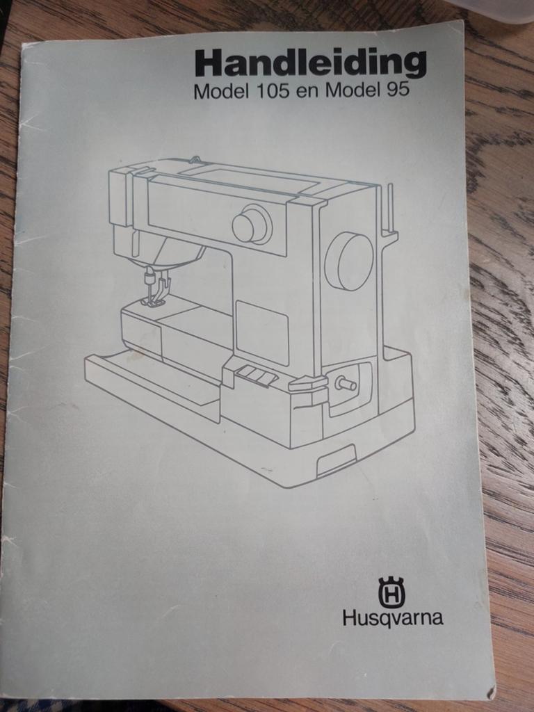 Handleiding Husqvarna Naaimachine Model 95 en 105, Ophalen of Verzenden, Gebruikt, Toebehoren, Husqvarna