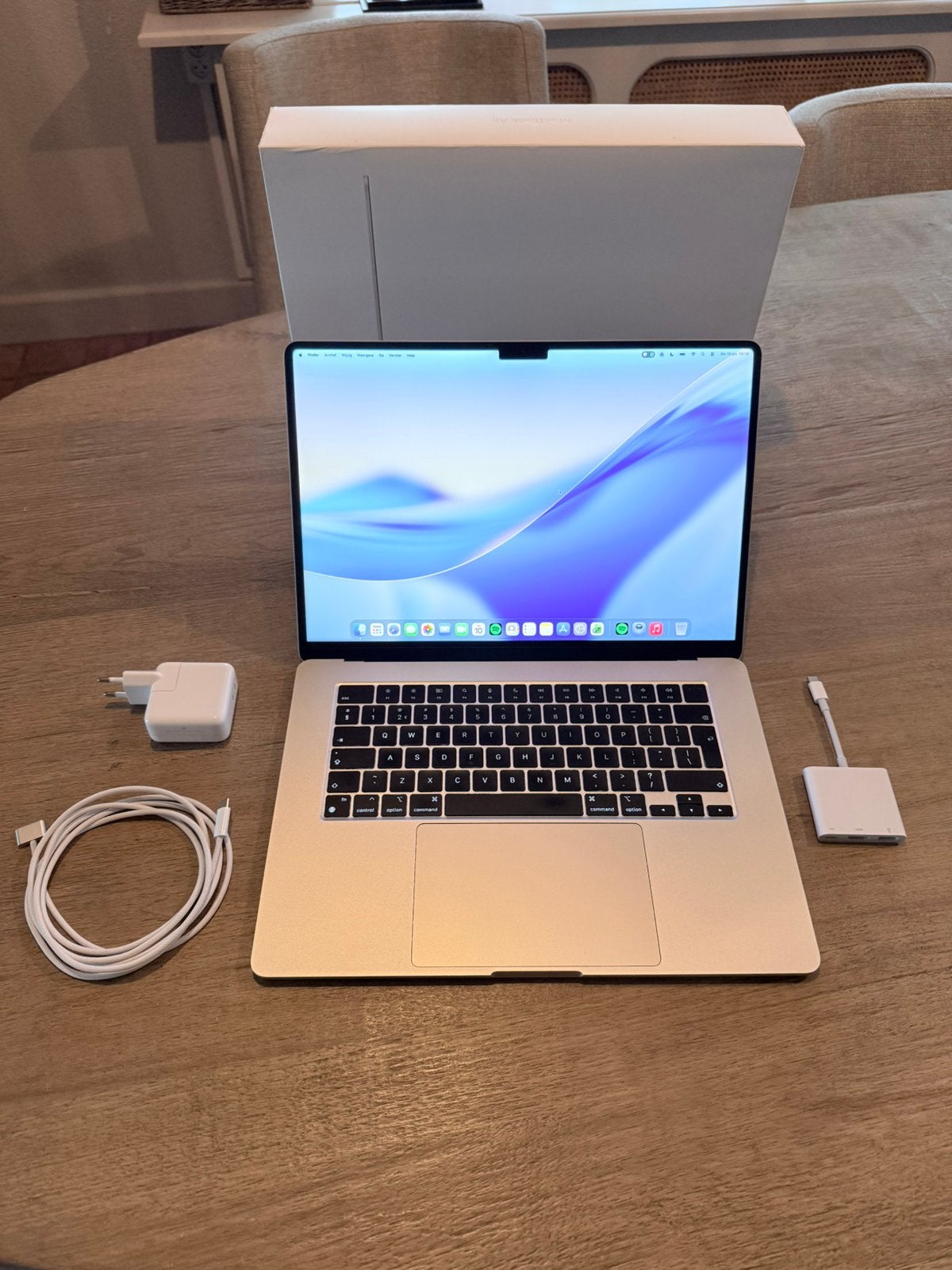Apple MacBook Air 15 inch M2 2023 512GB SSD, Computers en Software, 15 inch, 8 GB, 512 GB, Ophalen of Verzenden