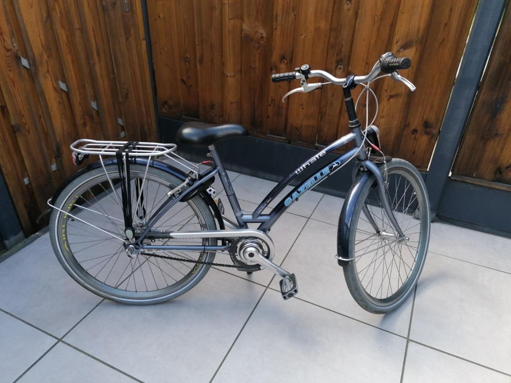 Gazelle whale bigblue 43 frame maat, Gebruikt, Velgrem, Versnellingen, Ophalen of Verzenden