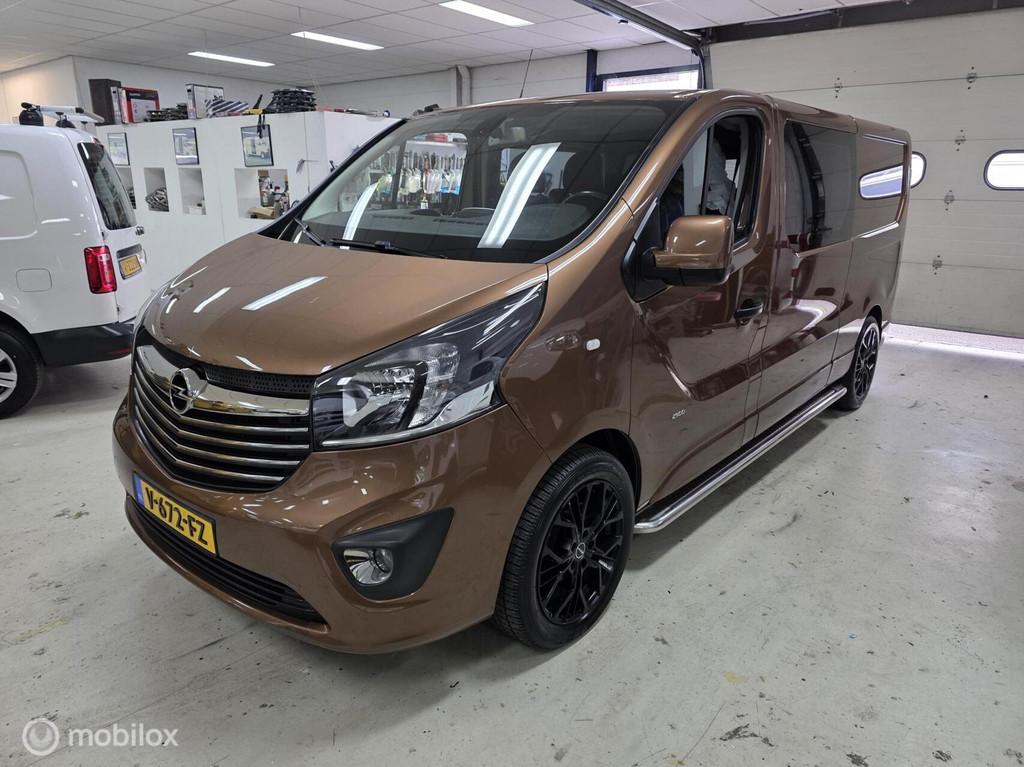 Opel Vivaro dubbel cabine 1.6 CDTI L2H1 Sport, Auto's, 121 pk, Gebruikt, Euro 6, 4 cilinders