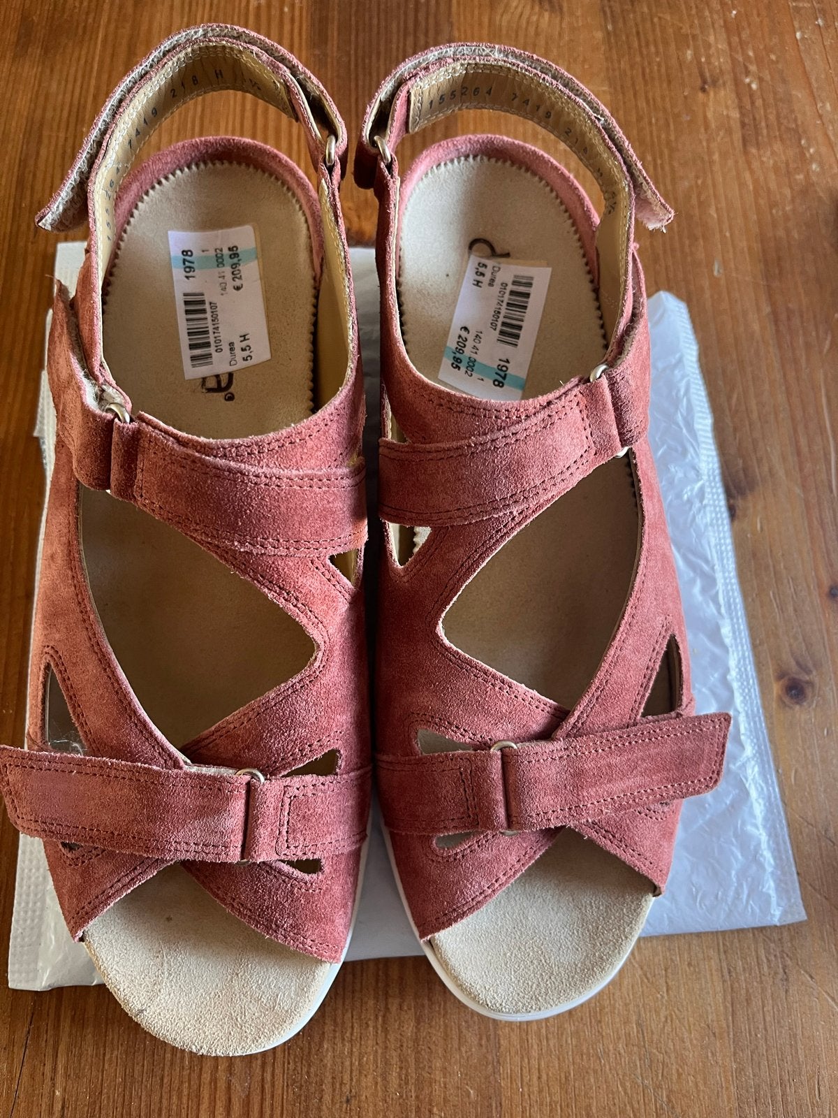 Durea zomerschoen zacht rood, Kleding | Dames, Schoenen, Ophalen, Nieuw, Rood, Sandalen of Muiltjes