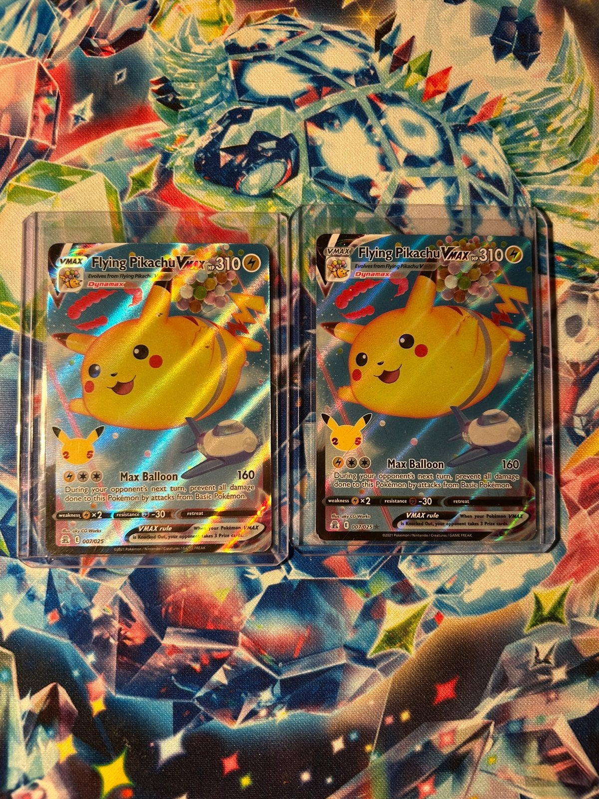 Flying Pikachu Vmax 007/025, Ophalen of Verzenden, Nieuw, Losse kaart, Foil
