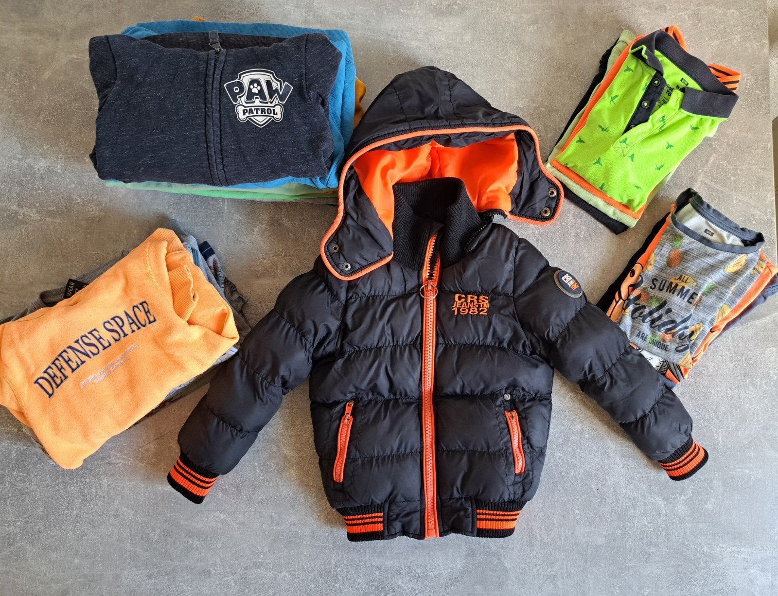 Kledingpakket jongens maat 98-104: winter, Ophalen of Verzenden, Gebruikt, Maat 104